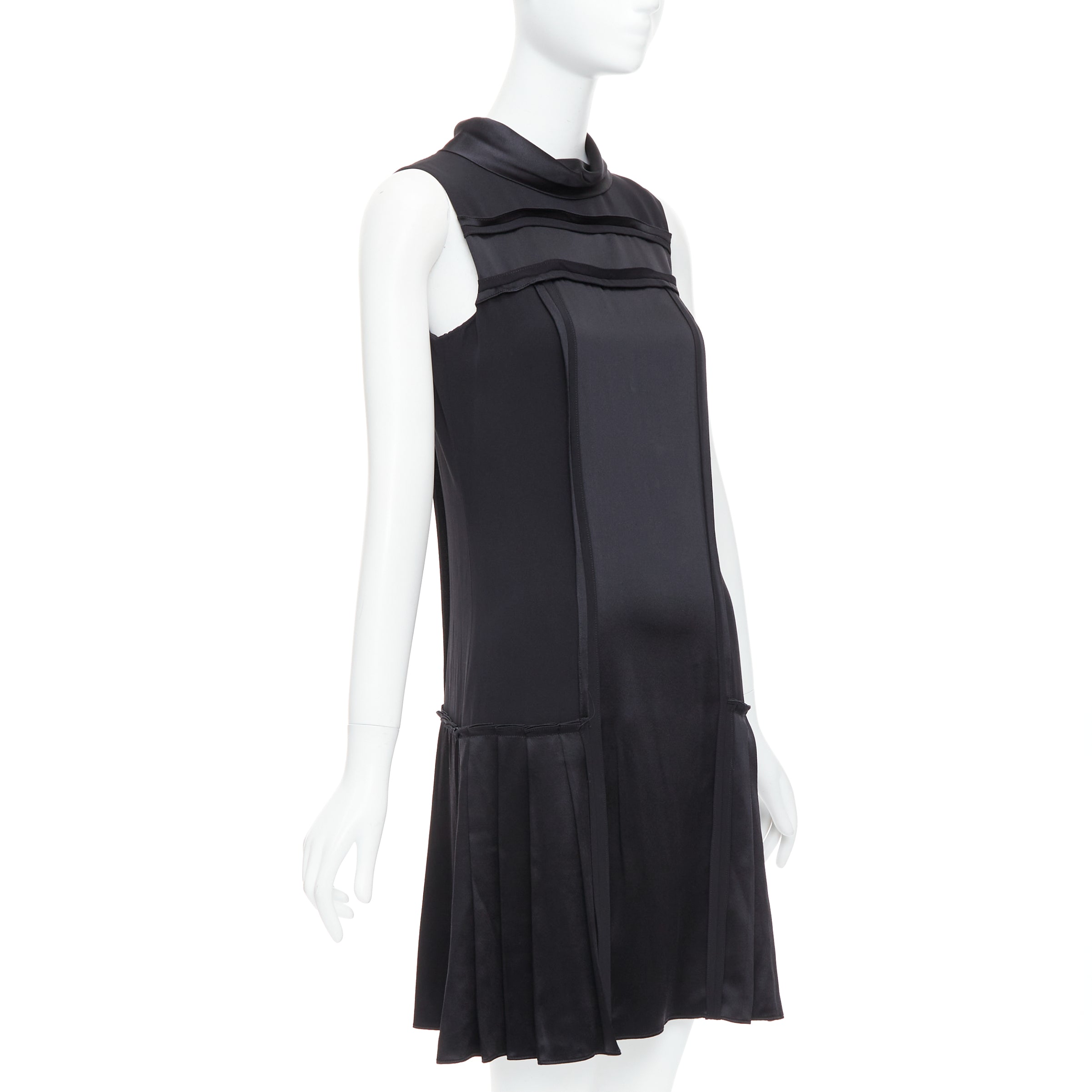 Oscar De La Renta Foldover Collar Dress - Image 6