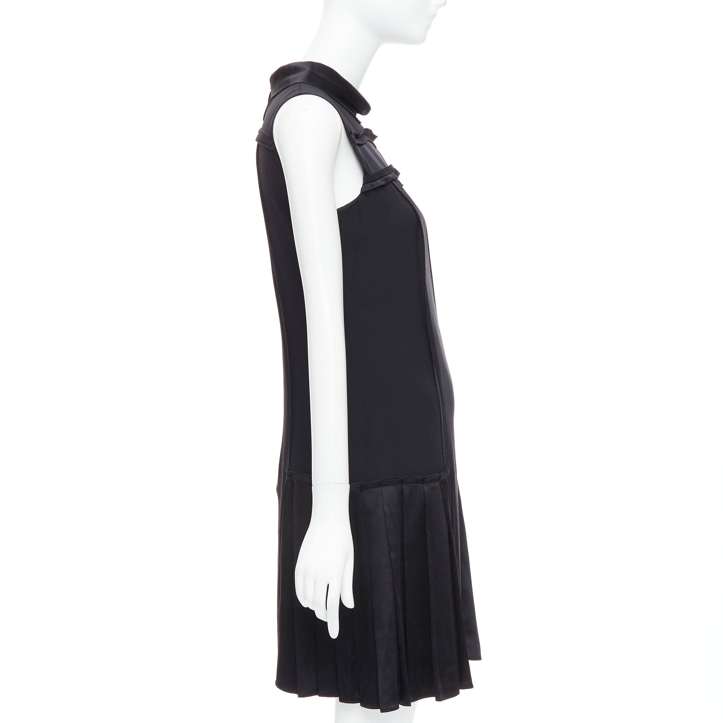 Oscar De La Renta Foldover Collar Dress - 4