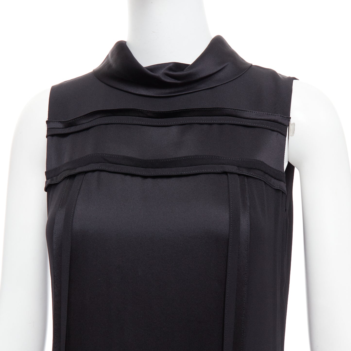 Oscar De La Renta Foldover Collar Dress - Detail 2