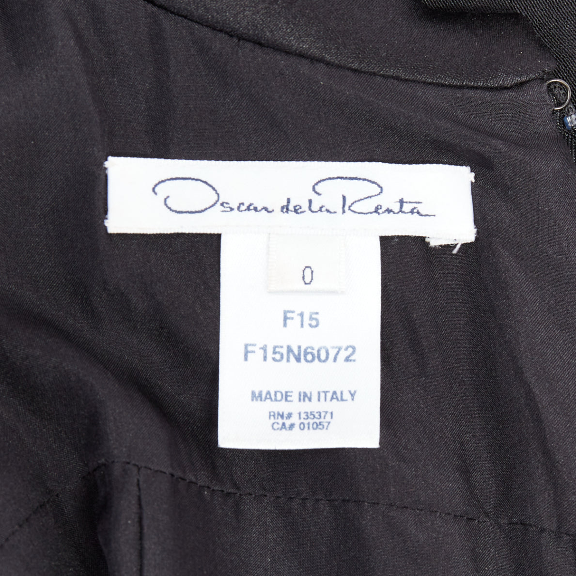 Oscar De La Renta Foldover Collar Dress - Image 10