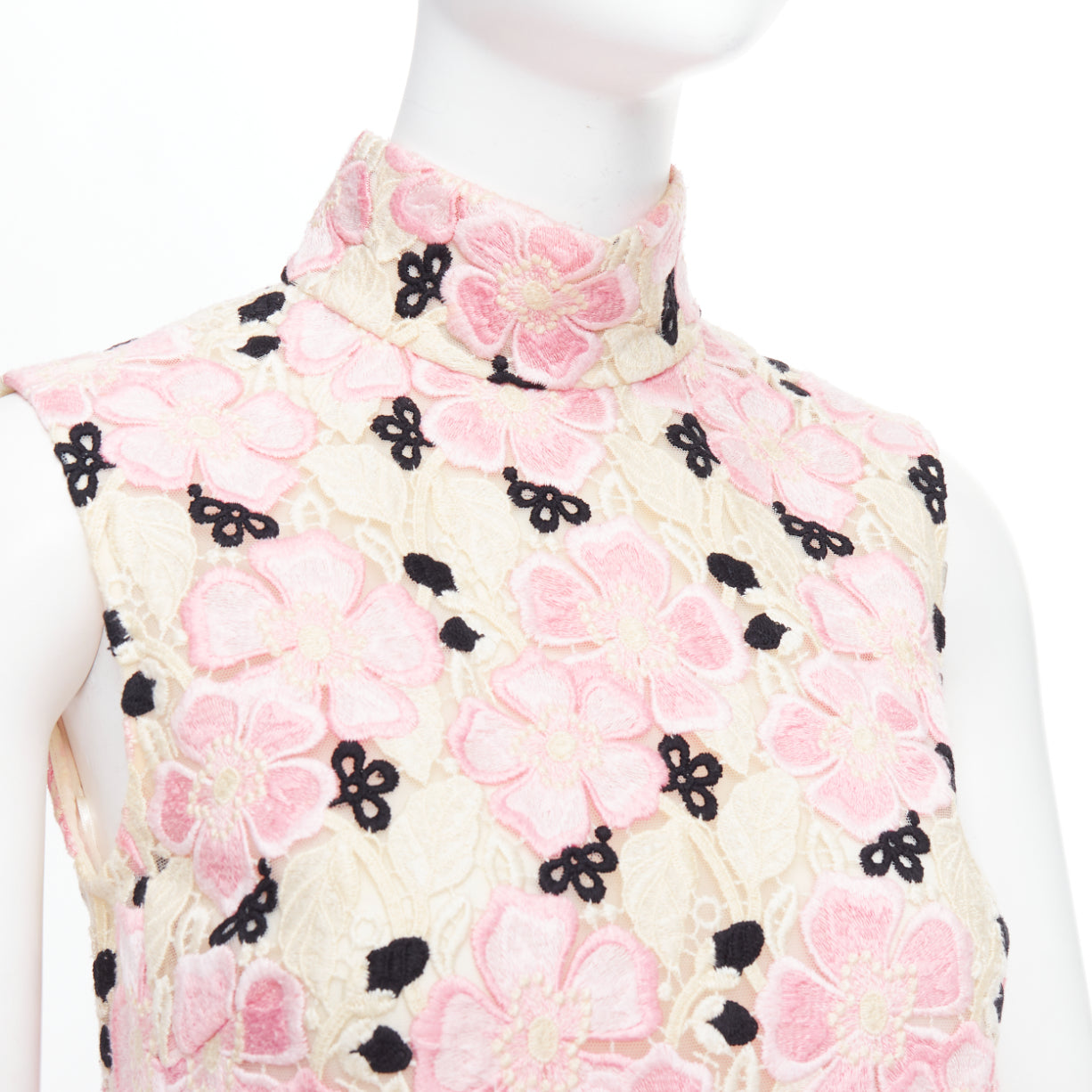 Giambattista Valli Guipure Lace Dress - Back view