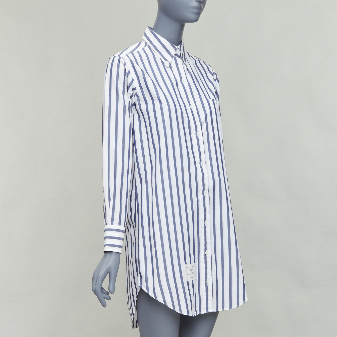 Thom Browne Stripe Shirt Dress - Image 6