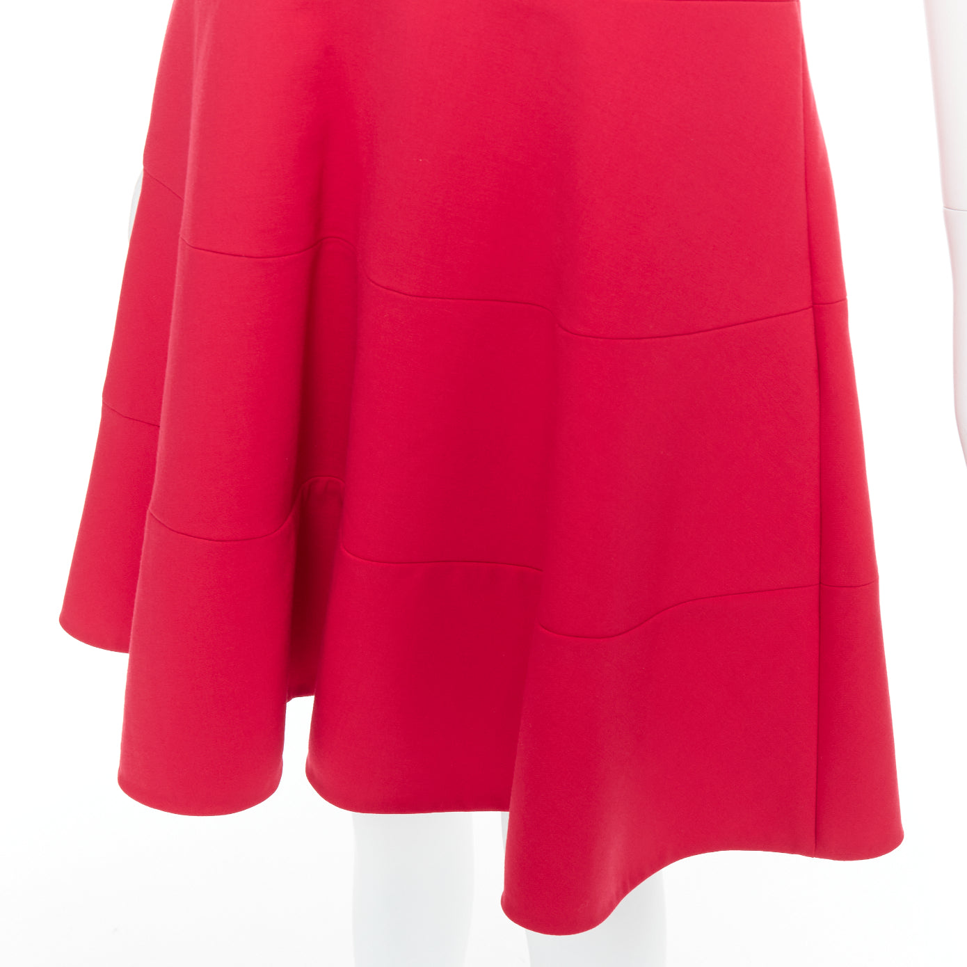Oscar De La Renta Pleated Belted Dress - Detail 2