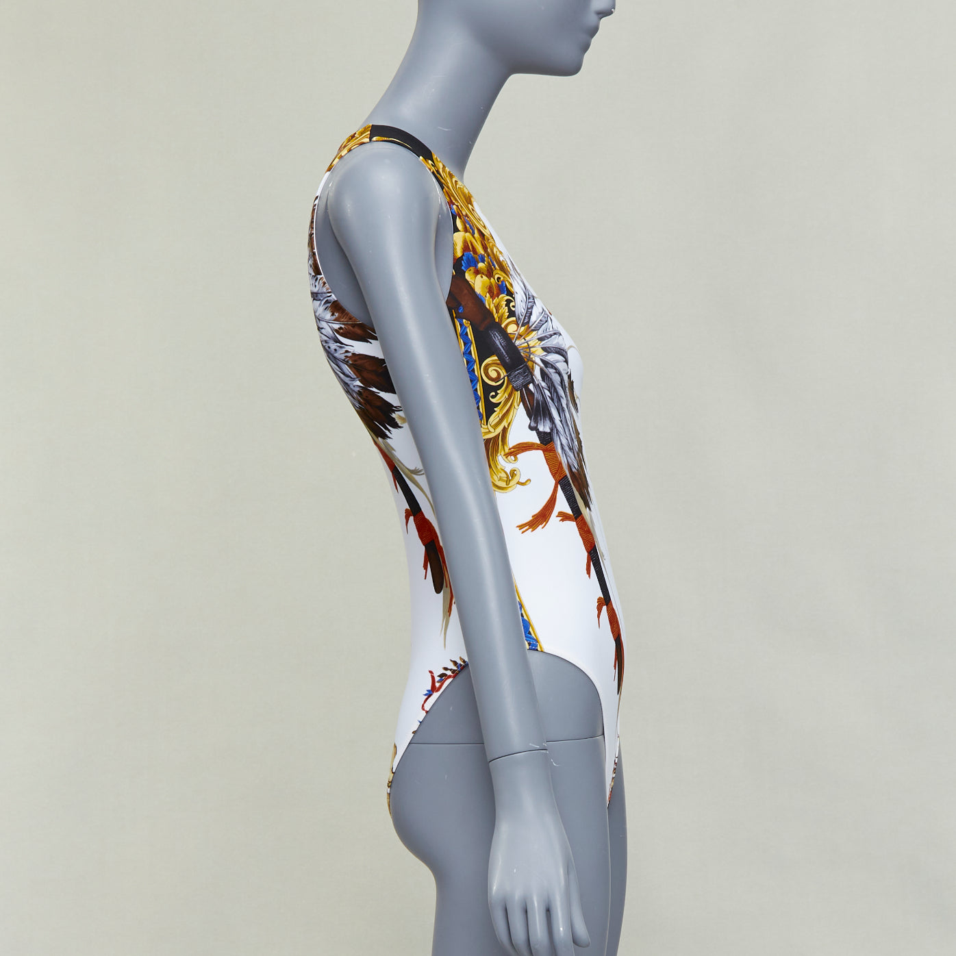 Versace Indian Print Swimsuit - 4