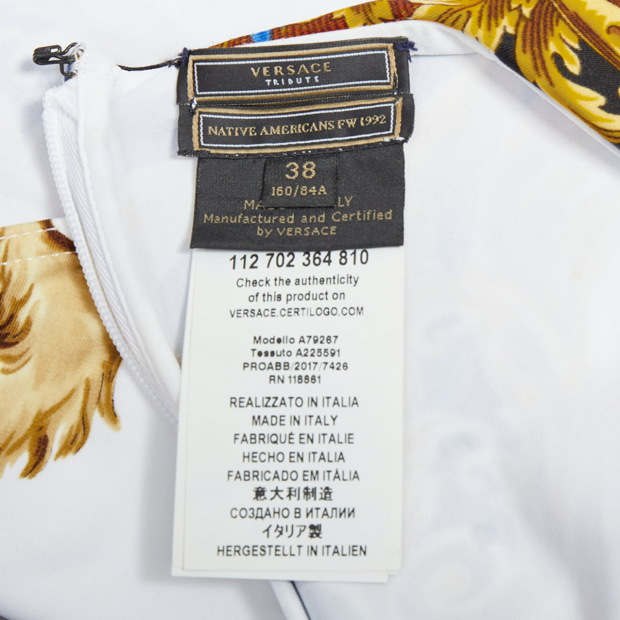 Versace Indian Print Swimsuit - Image 10