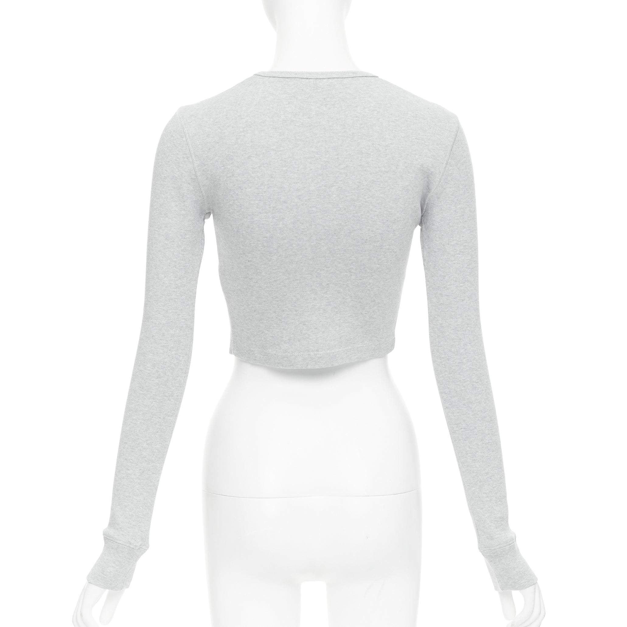 Wardrobe Nyc Ribbed Long Top - Side view