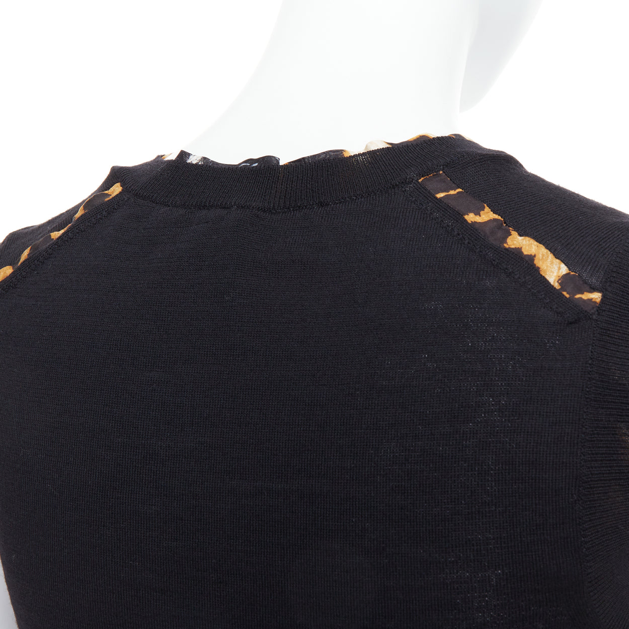 Yves Saint Laurent Leopard Trim Vest - Detail 2