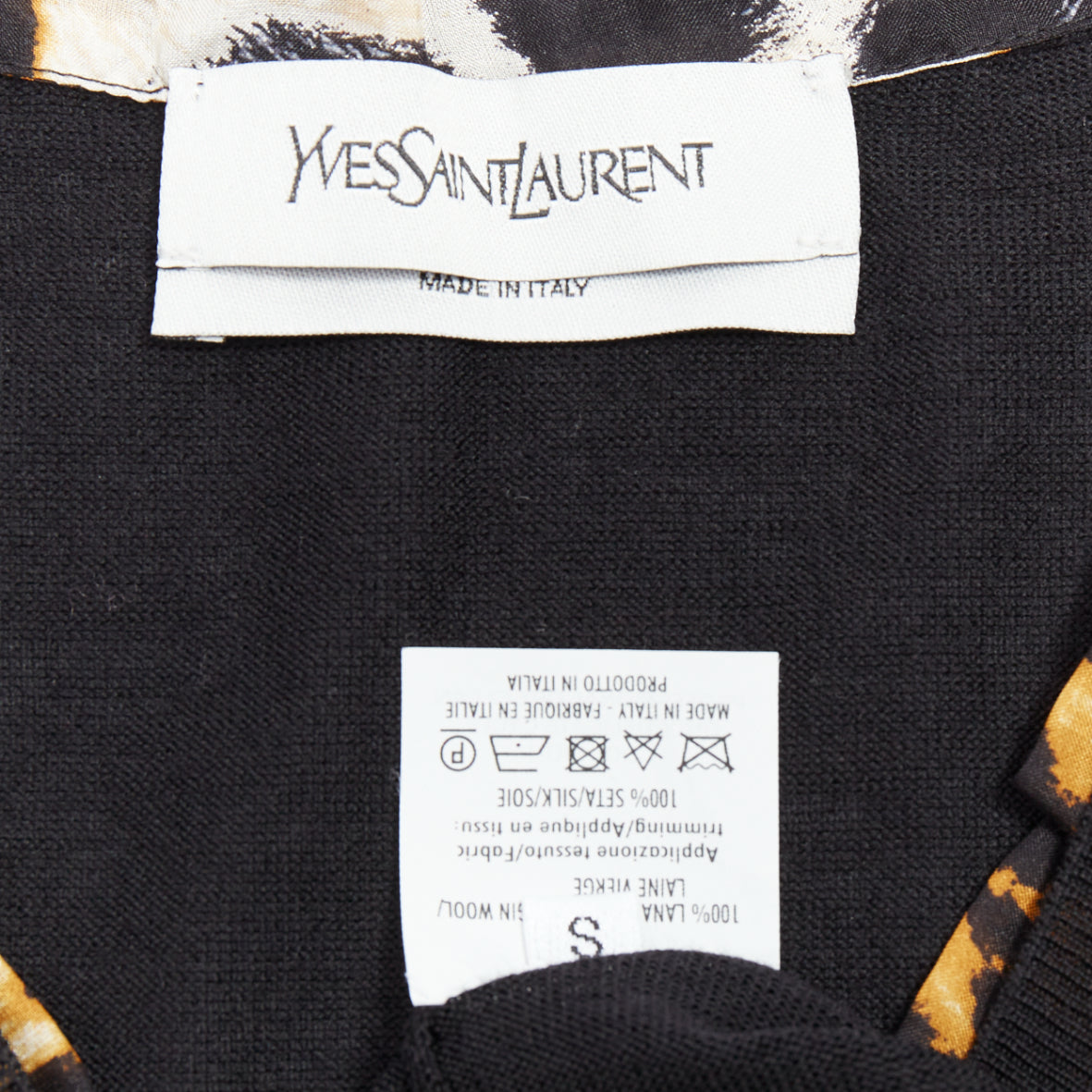 Yves Saint Laurent Leopard Trim Vest - Image 10