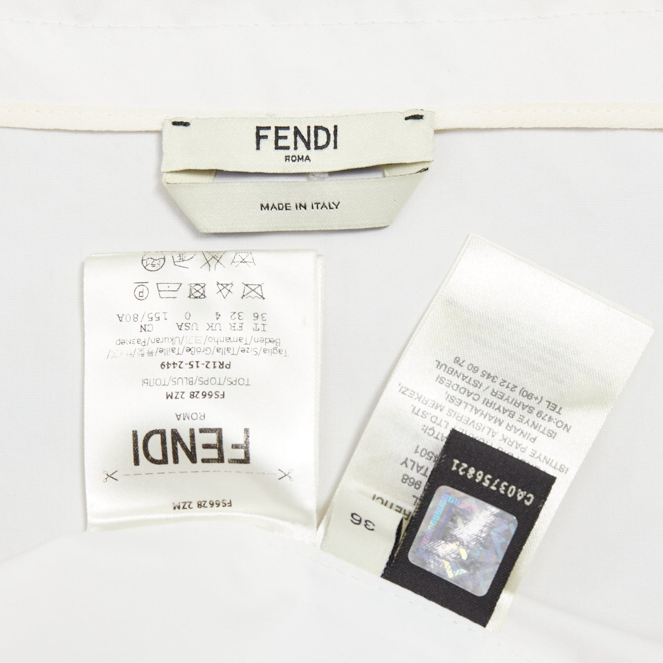 Fendi Bow Shoulder Top - Image 10