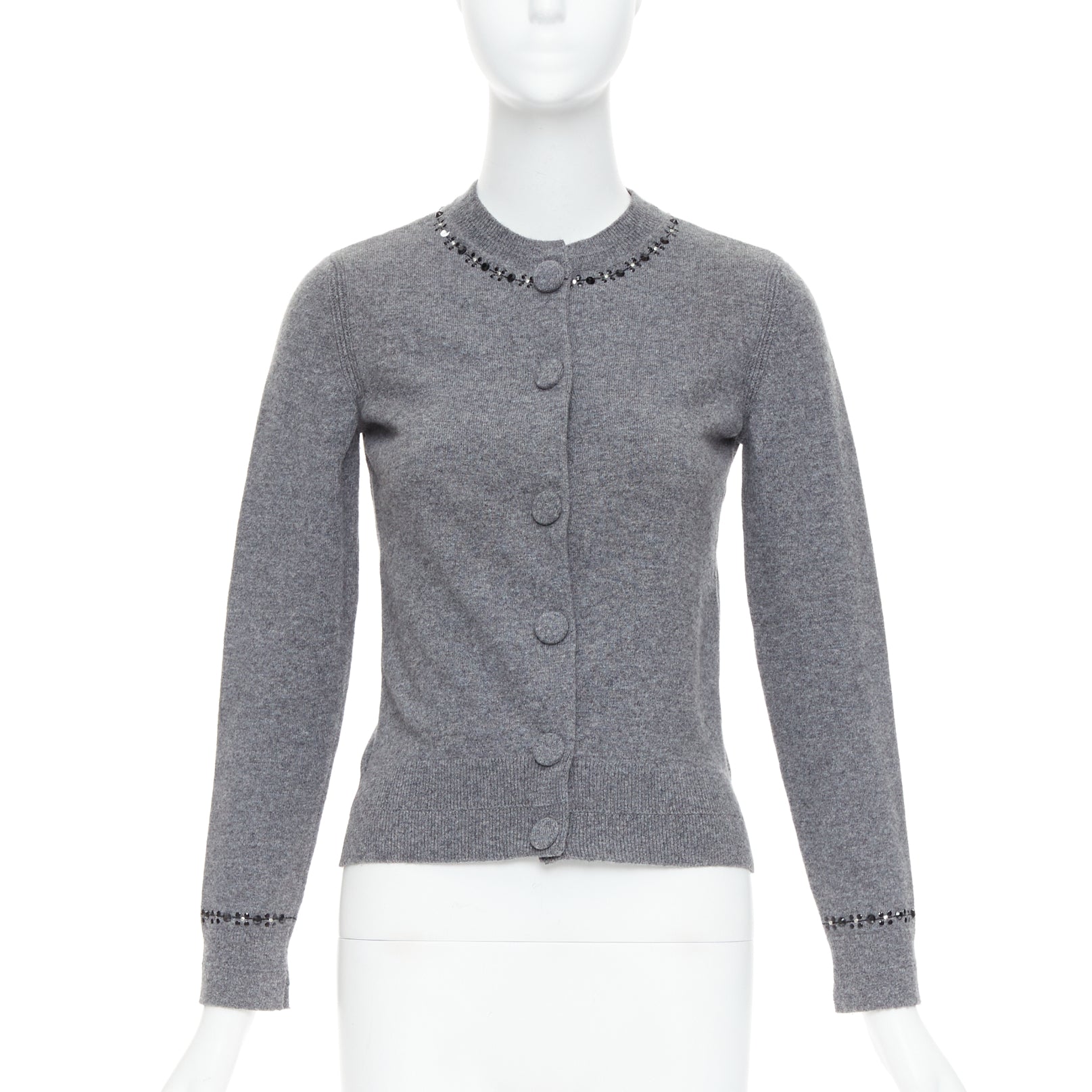 Marc Jacobs Embellished Trim Cardigan