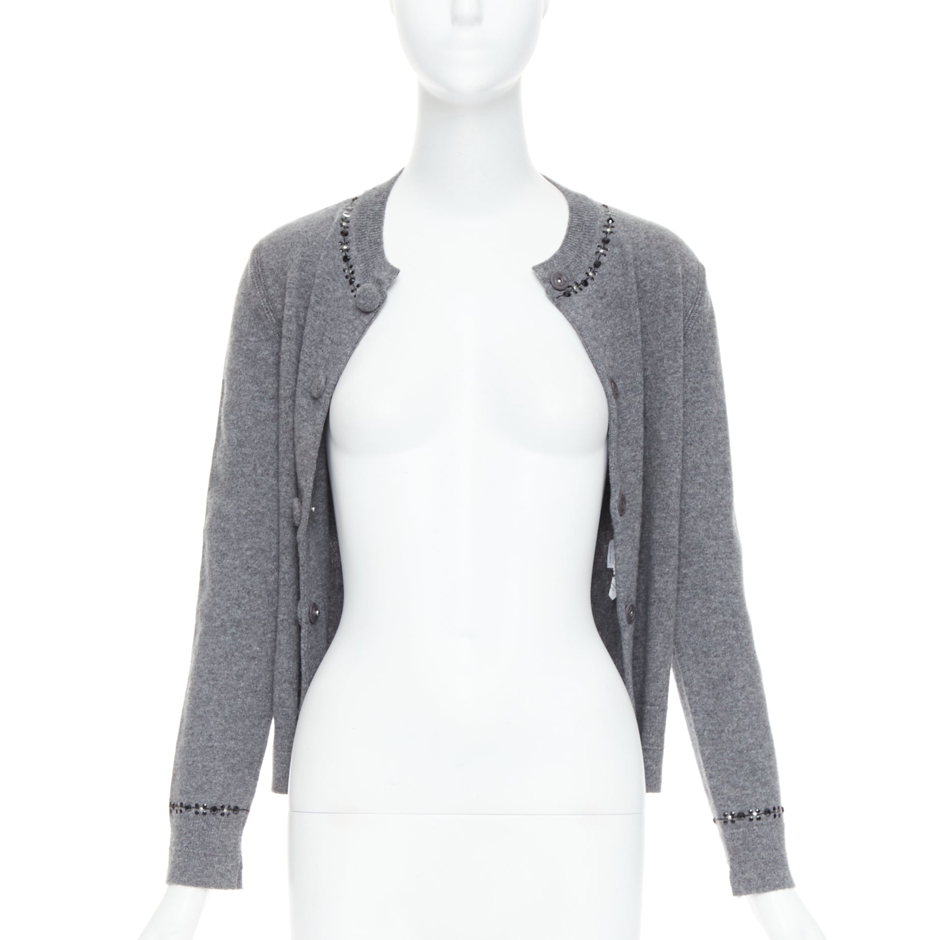 Marc Jacobs Embellished Trim Cardigan - Image 6