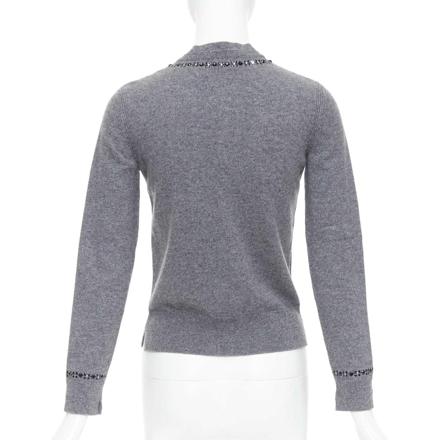 Marc Jacobs Embellished Trim Cardigan - Detail 1