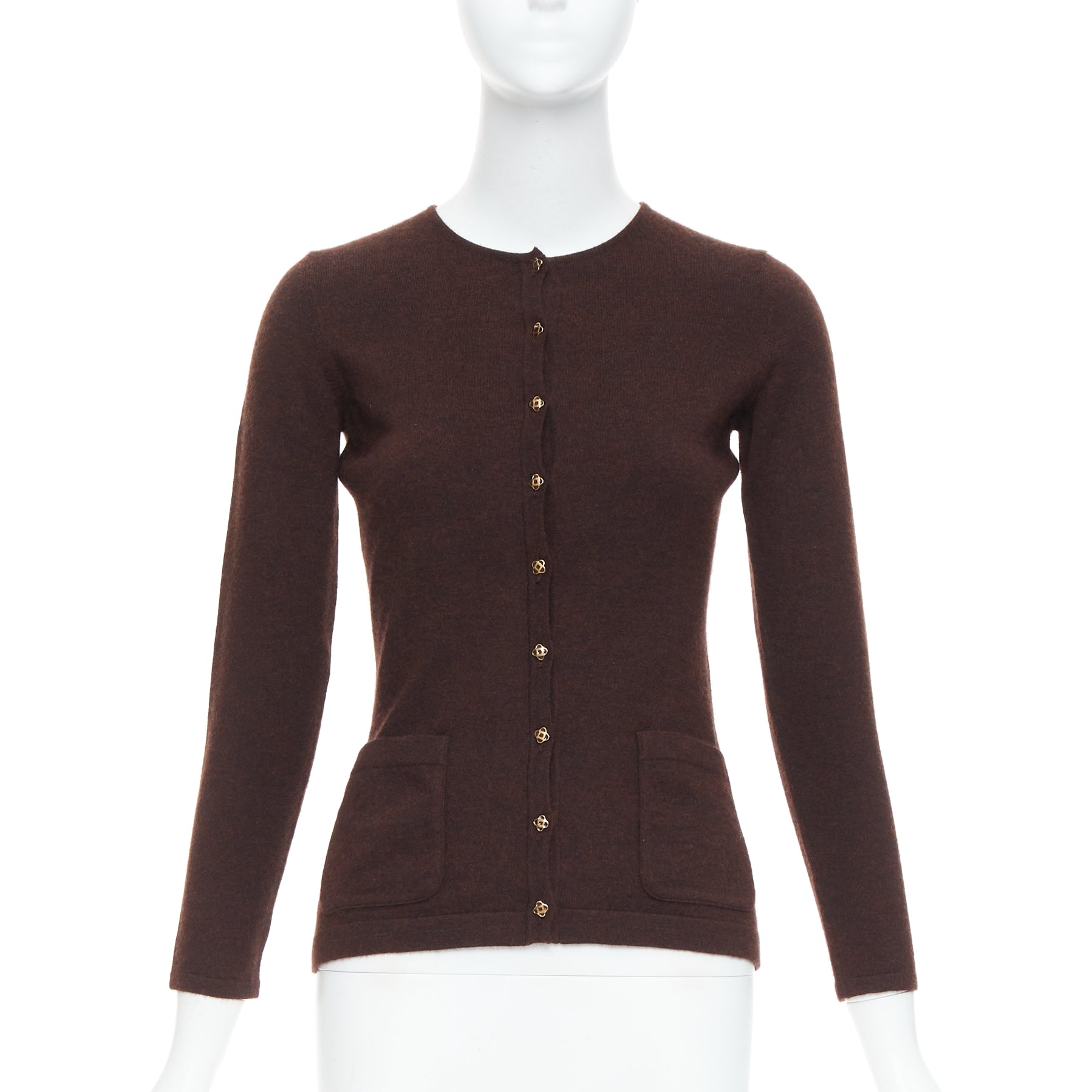 Oscar De La Renta Cashmere Silk Cardigan