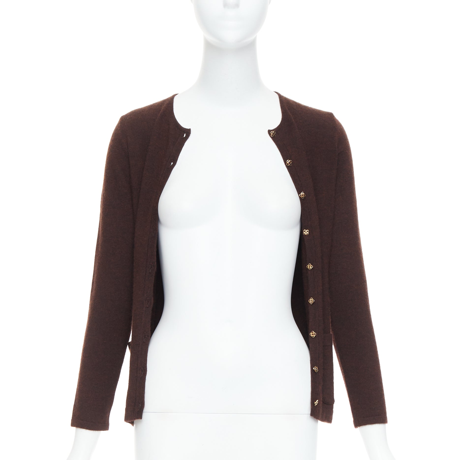 Oscar De La Renta Cashmere Silk Cardigan - Image 6