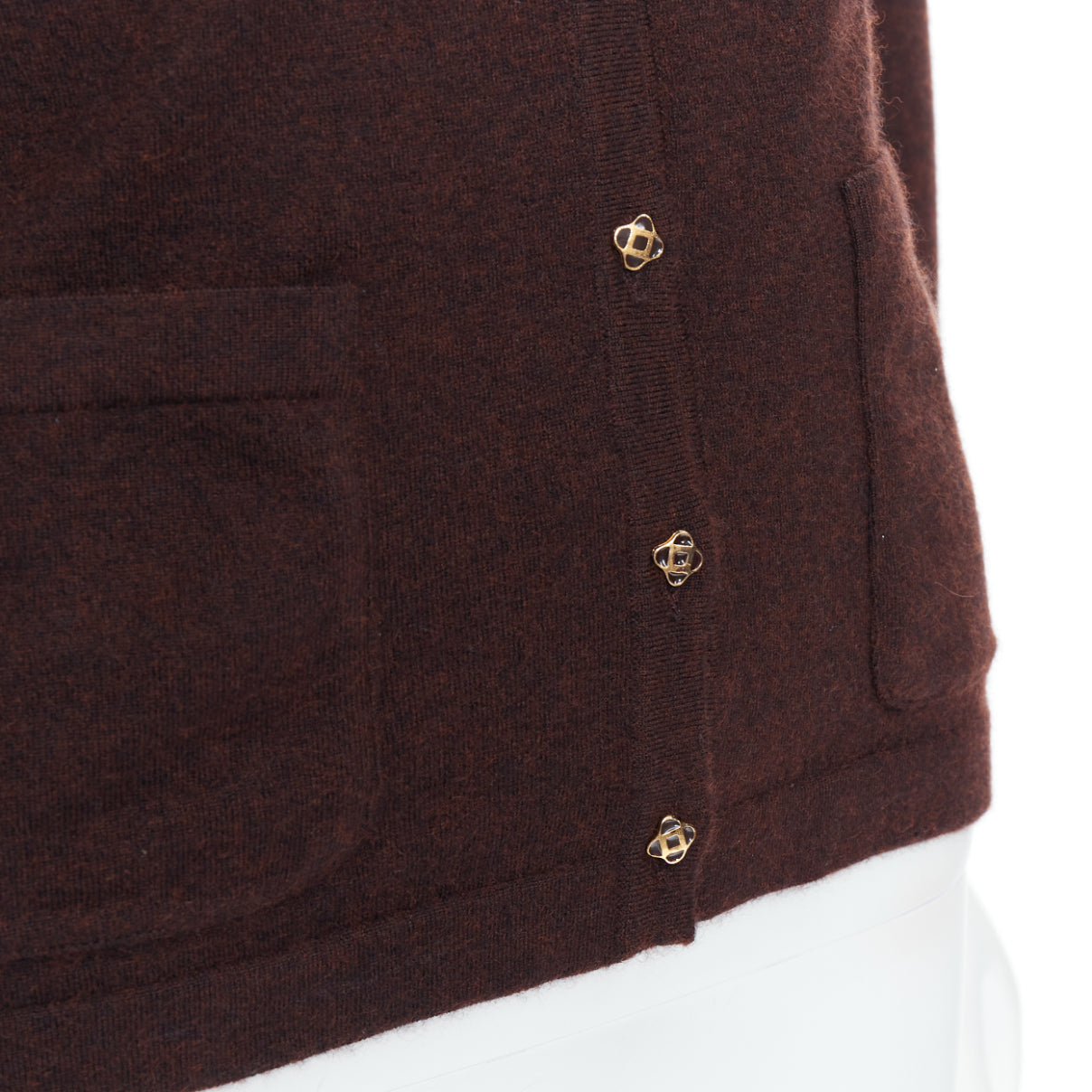 Oscar De La Renta Cashmere Silk Cardigan - Image 10