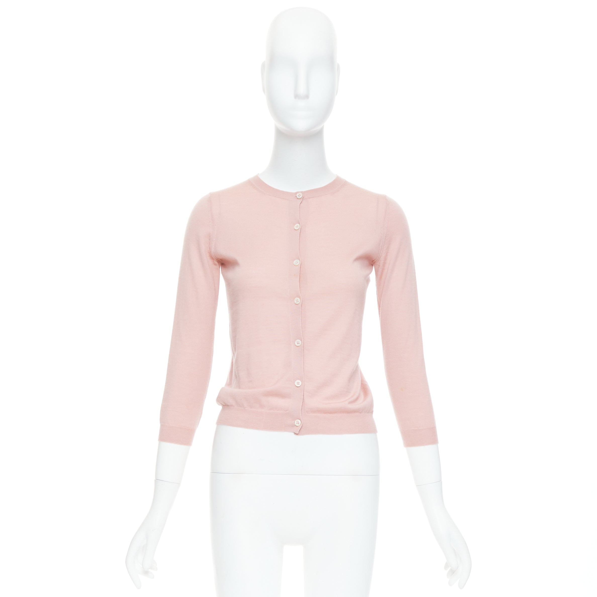 Prada Shell Button Cardigan - Image 12