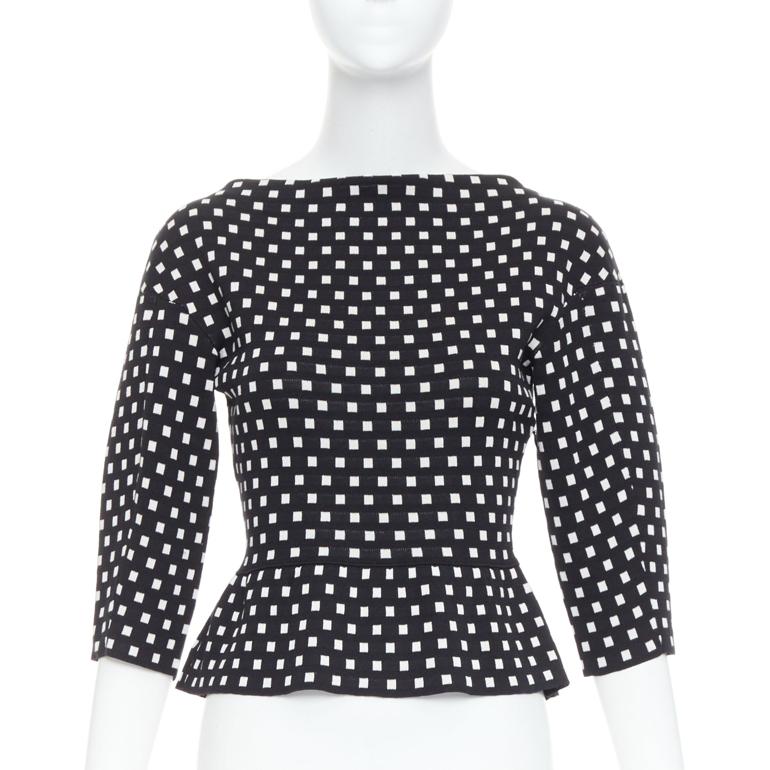 Dior Check Bateau Sweater