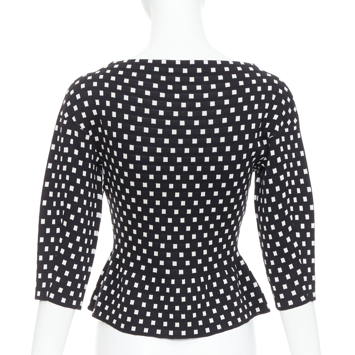 Dior Check Bateau Sweater - Side view