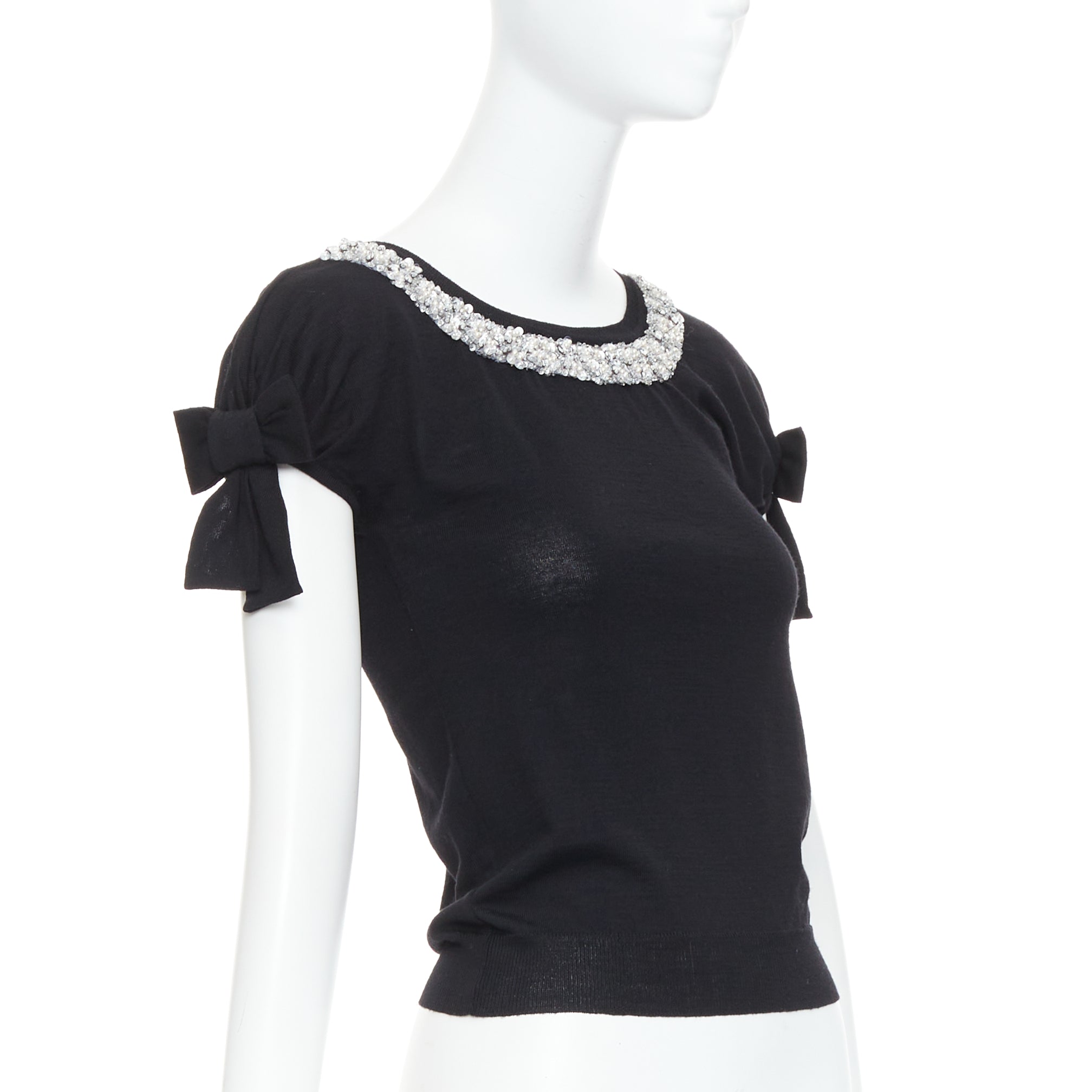 Dior Embellished Collar Sweater - Image 6