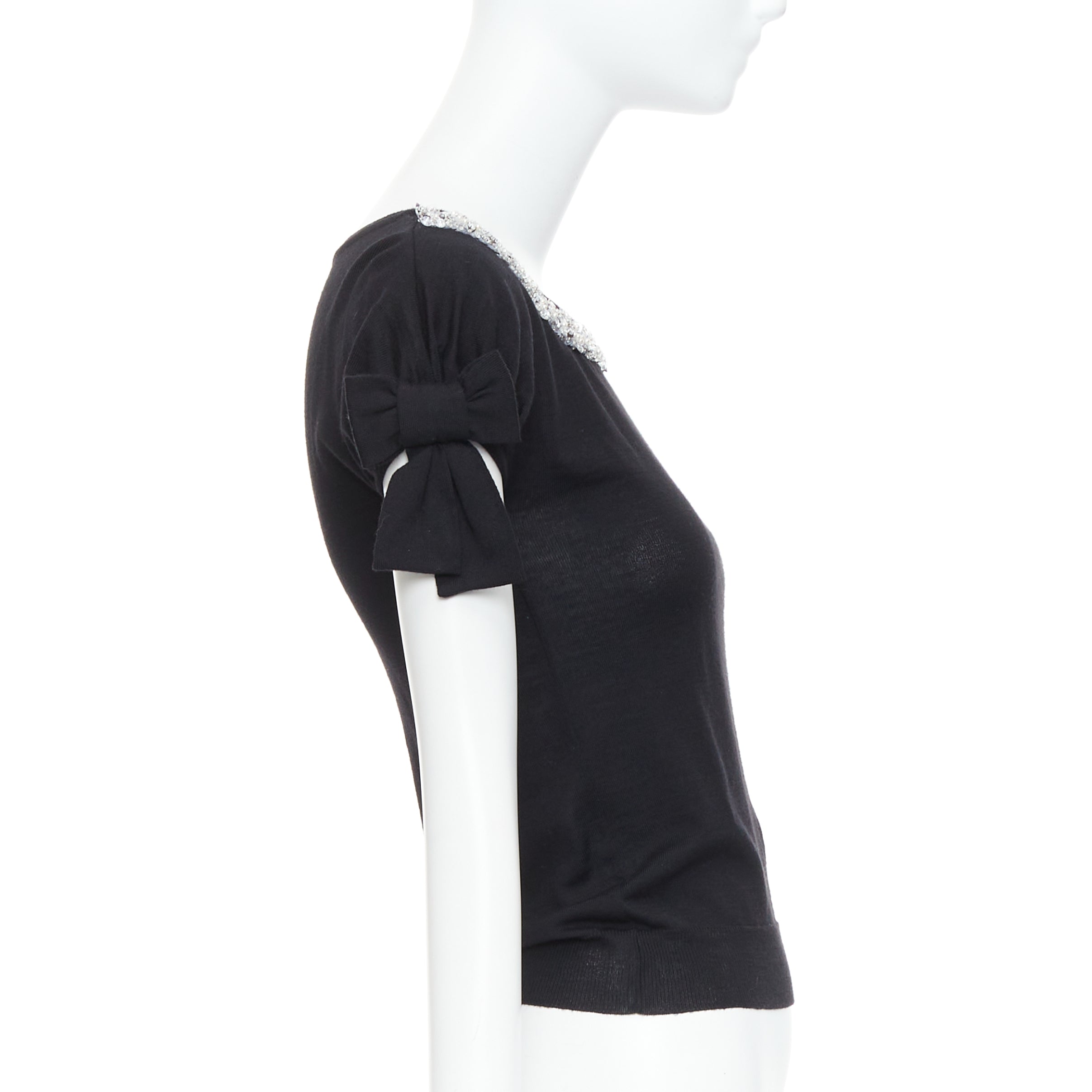 Dior Embellished Collar Sweater - 4