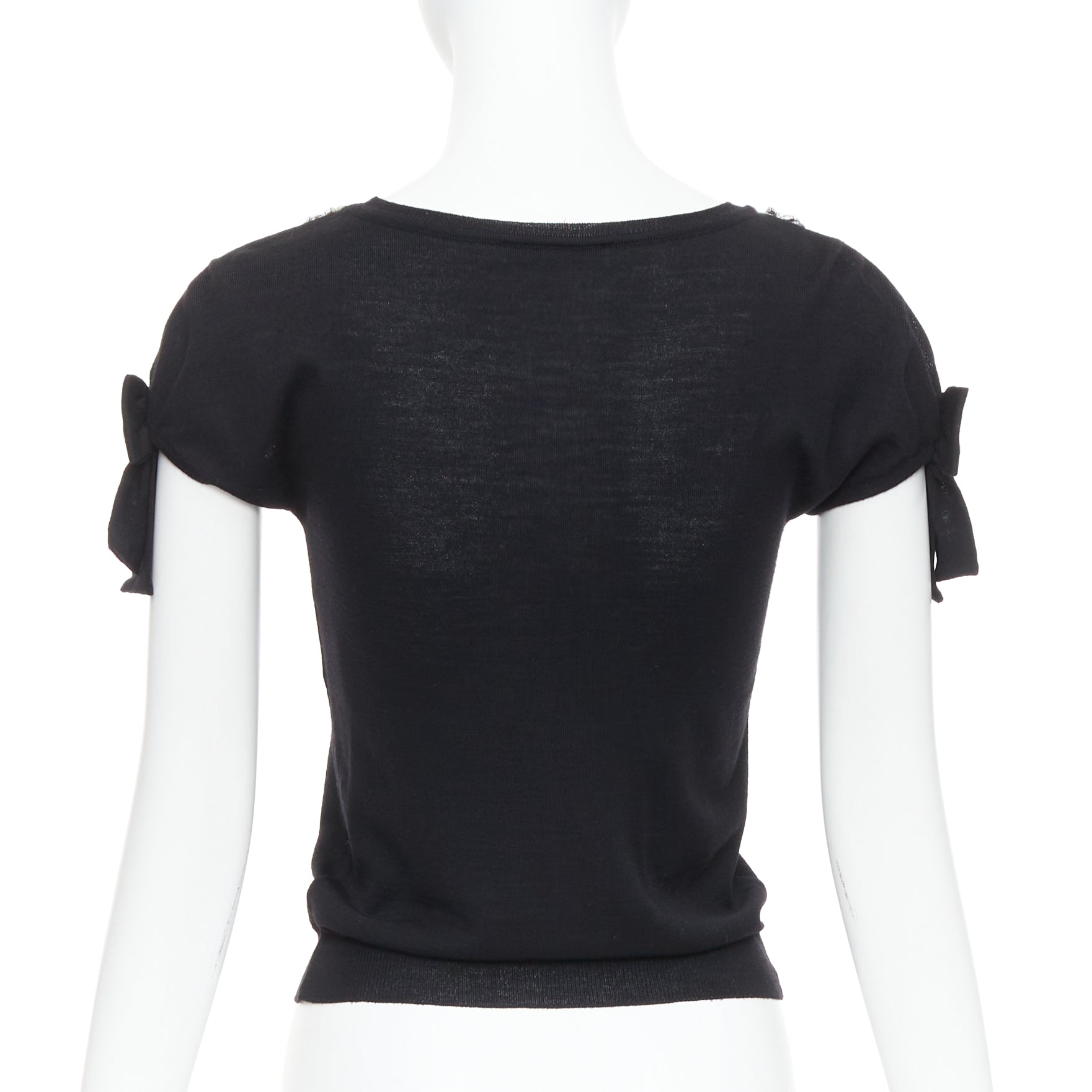 Dior Embellished Collar Sweater - Side view