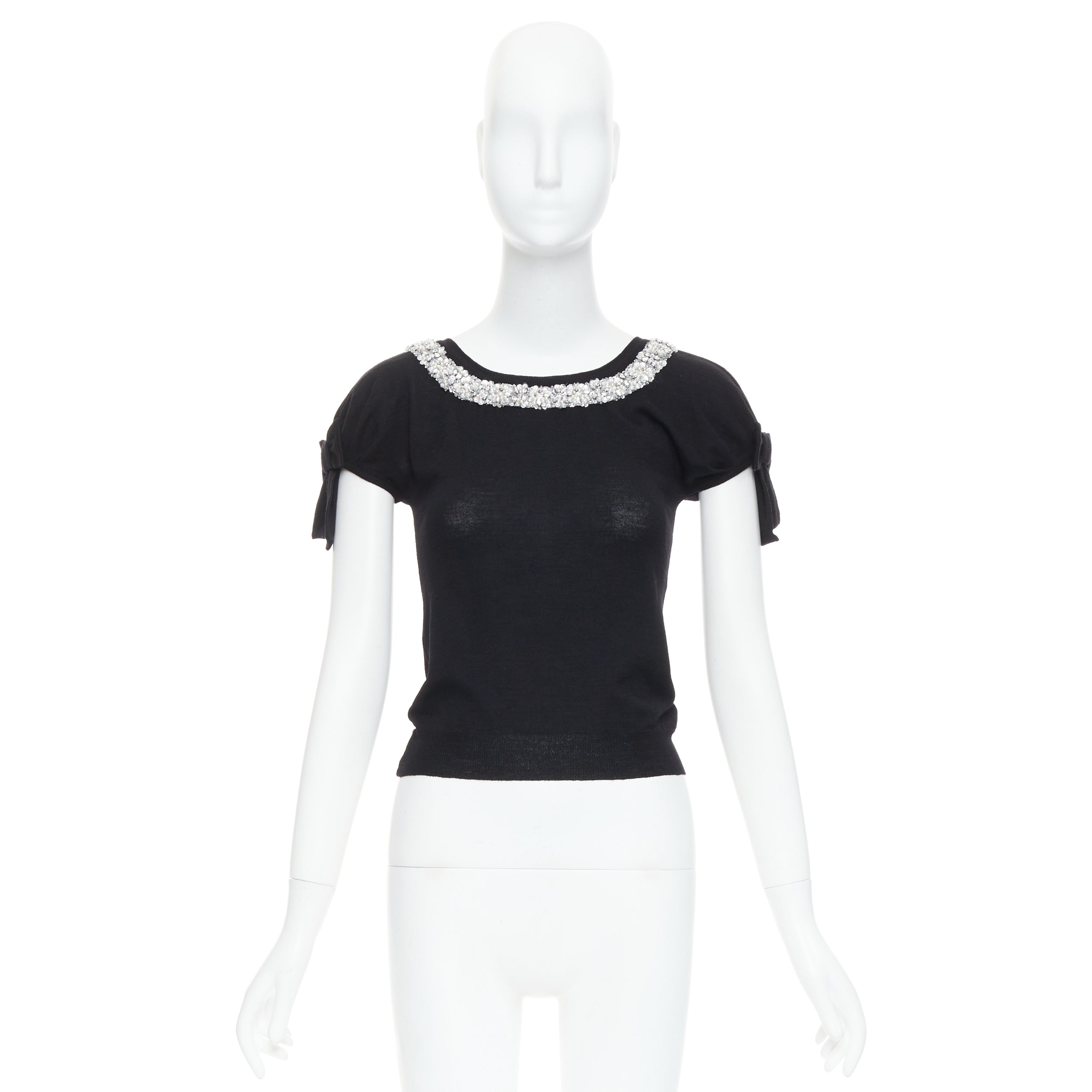 Dior Embellished Collar Sweater - Image 11