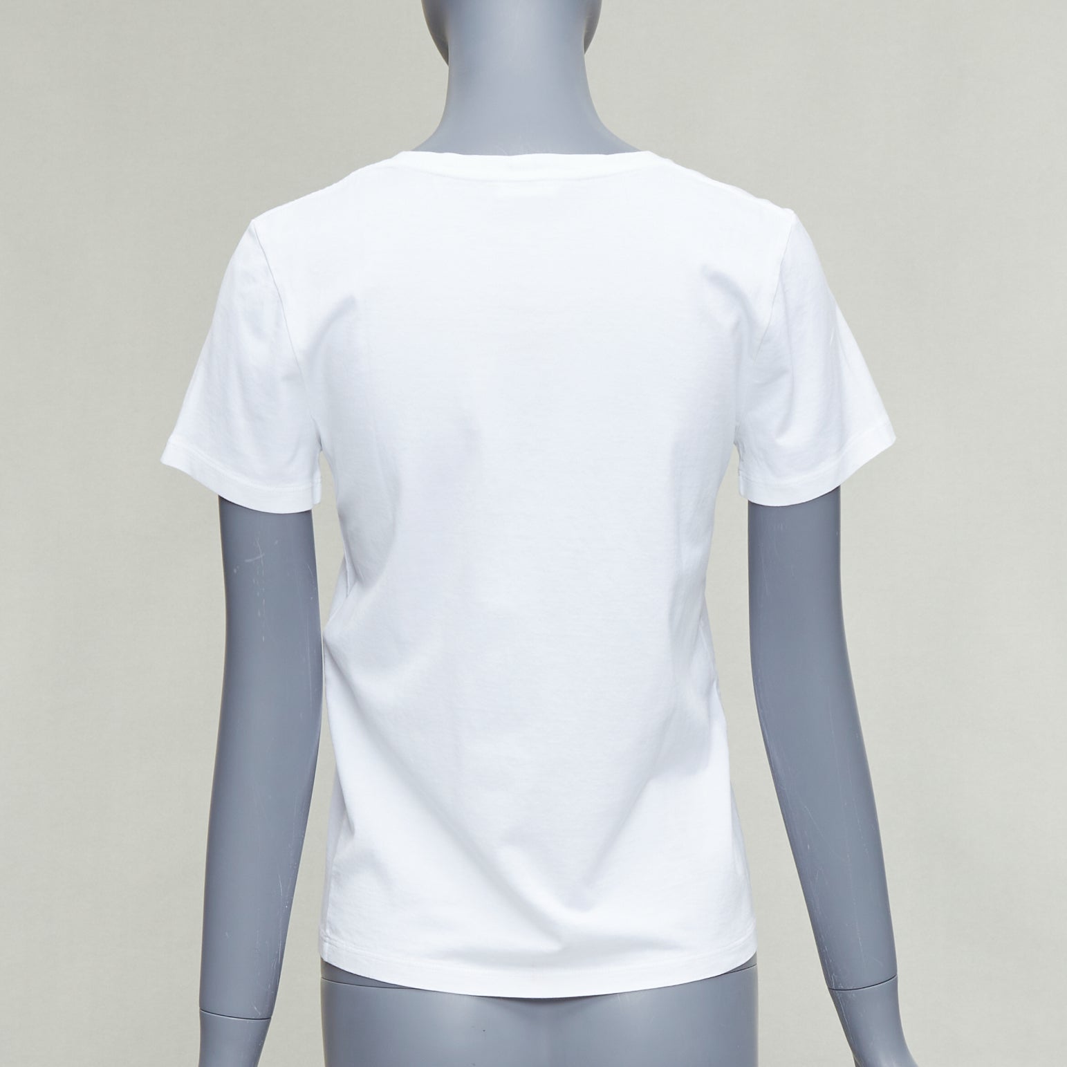 Celine Logo Fitted Tee - Side view