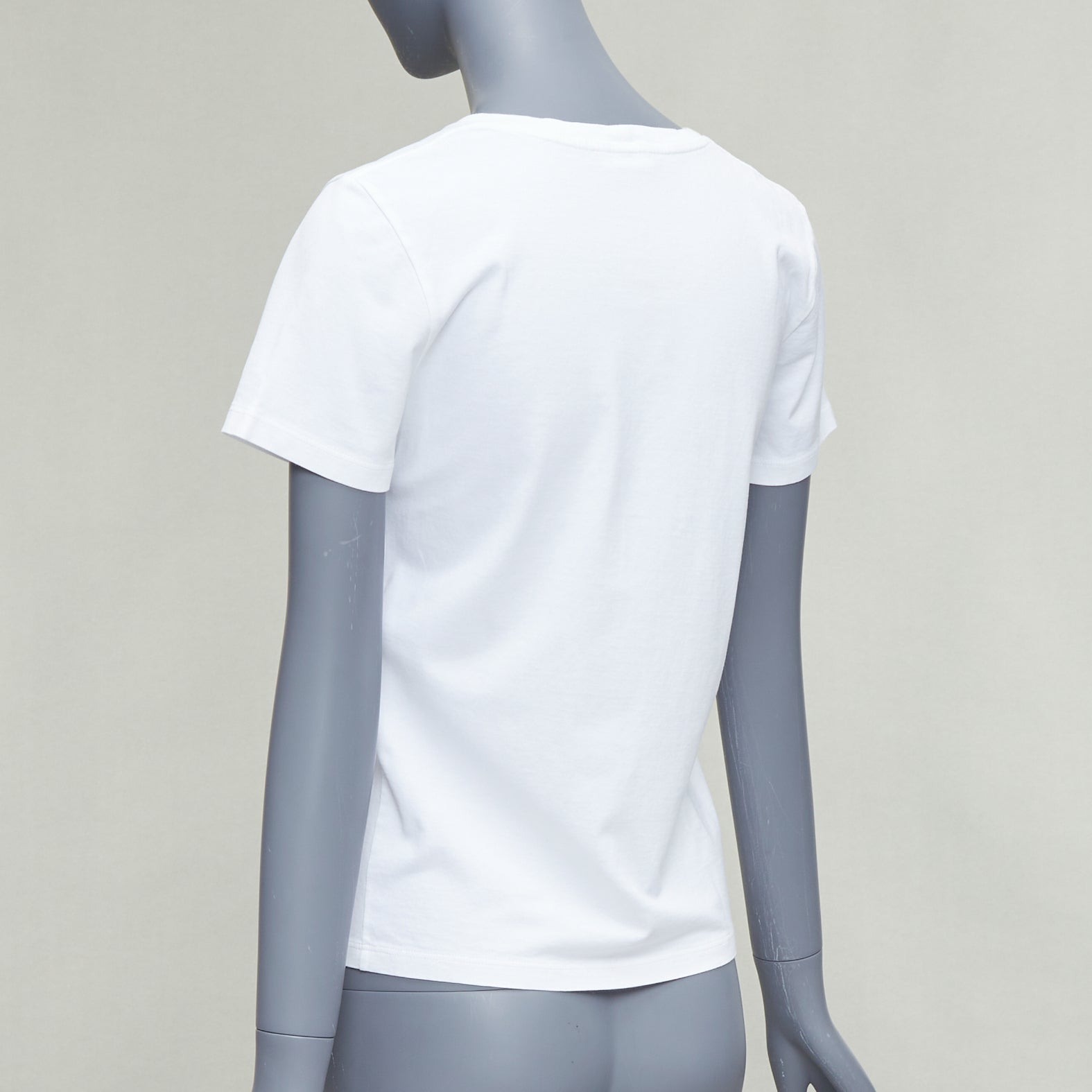 Celine Logo Fitted Tee - Detail 1