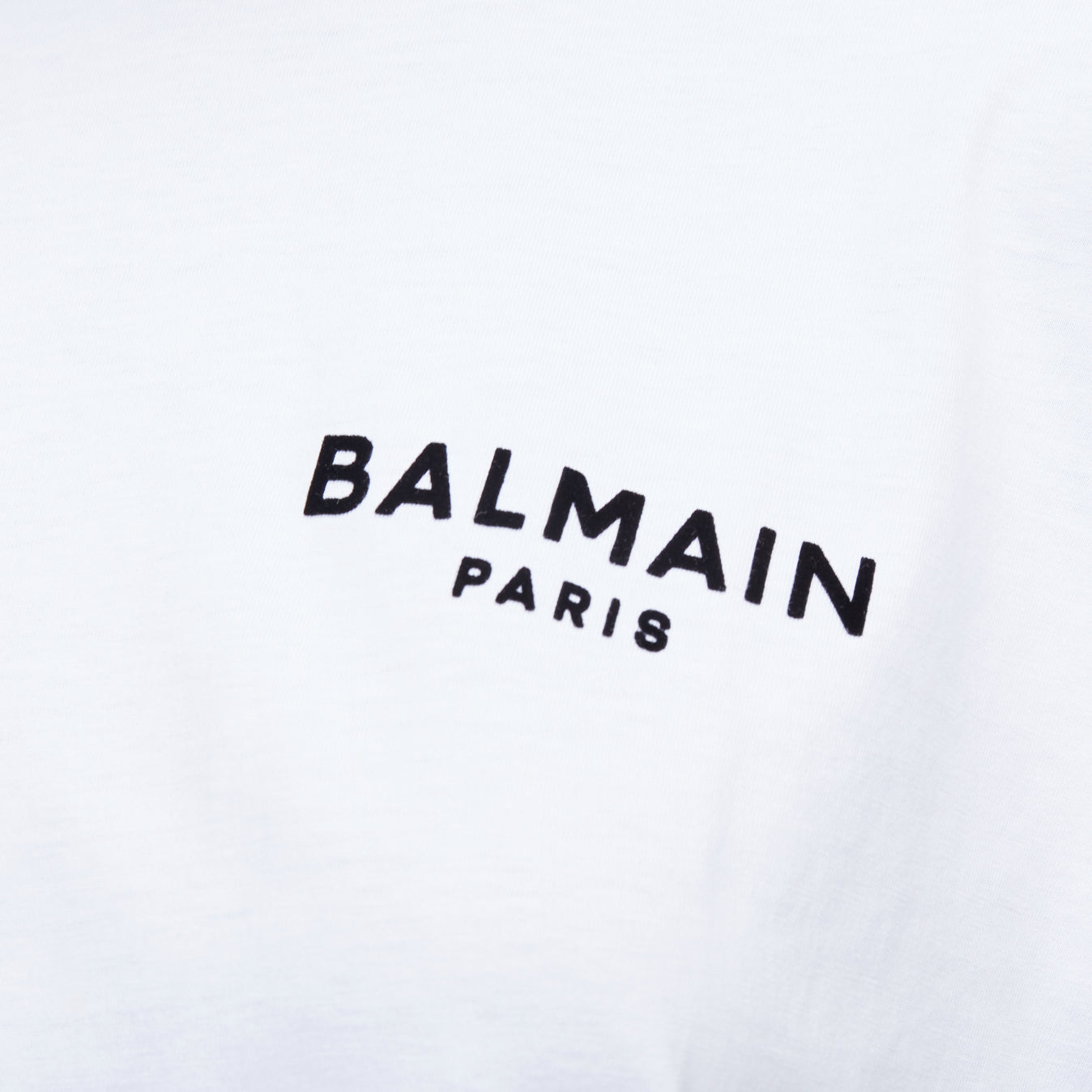 Balmain Logo Roll Tee - Back view
