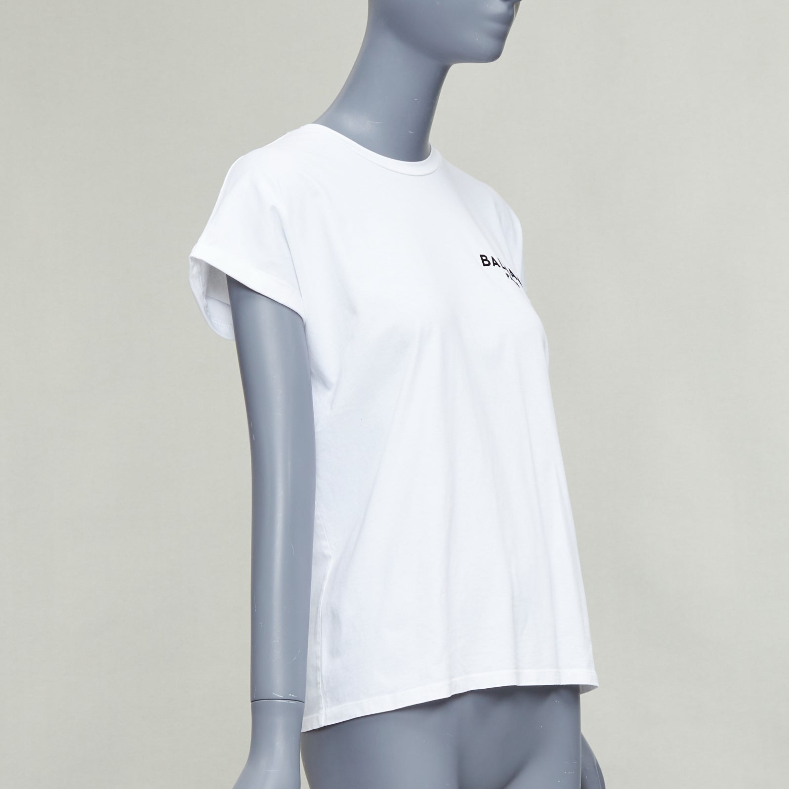 Balmain Logo Roll Tee - Image 6
