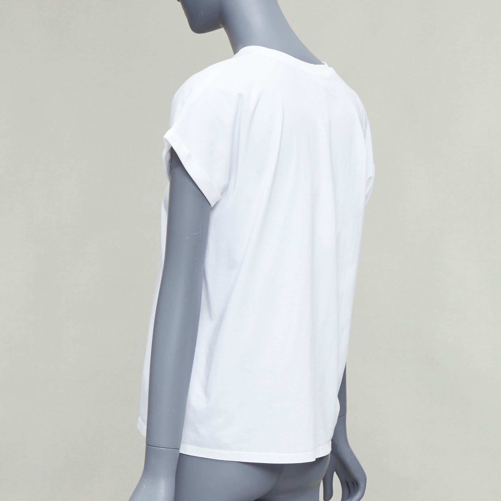 Balmain Logo Roll Tee - Side view