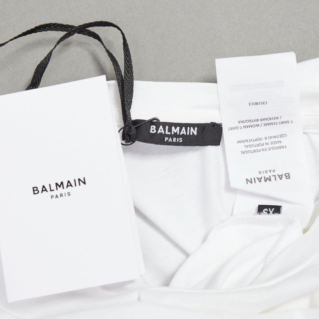 Balmain Logo Roll Tee - Image 10