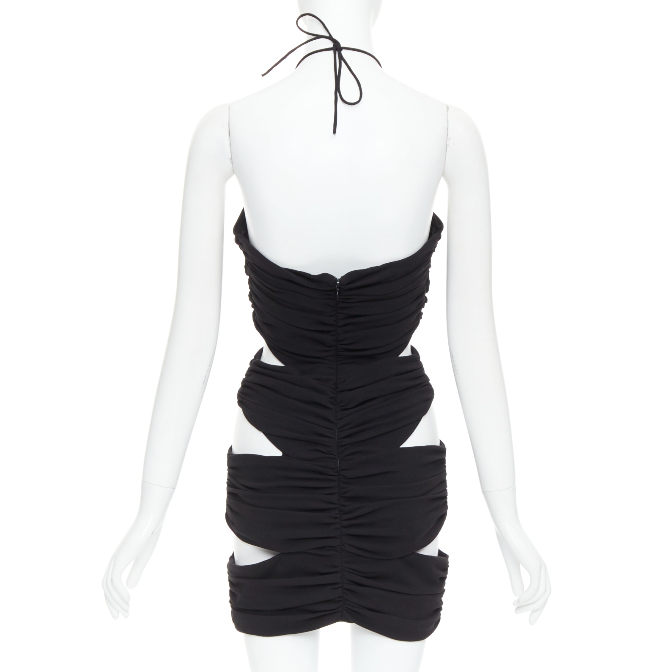 Monot Ruched Party Dress - Side view