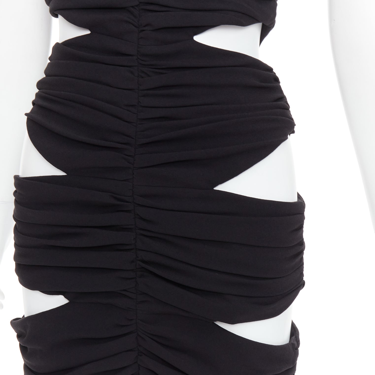 Monot Ruched Party Dress - Detail 2