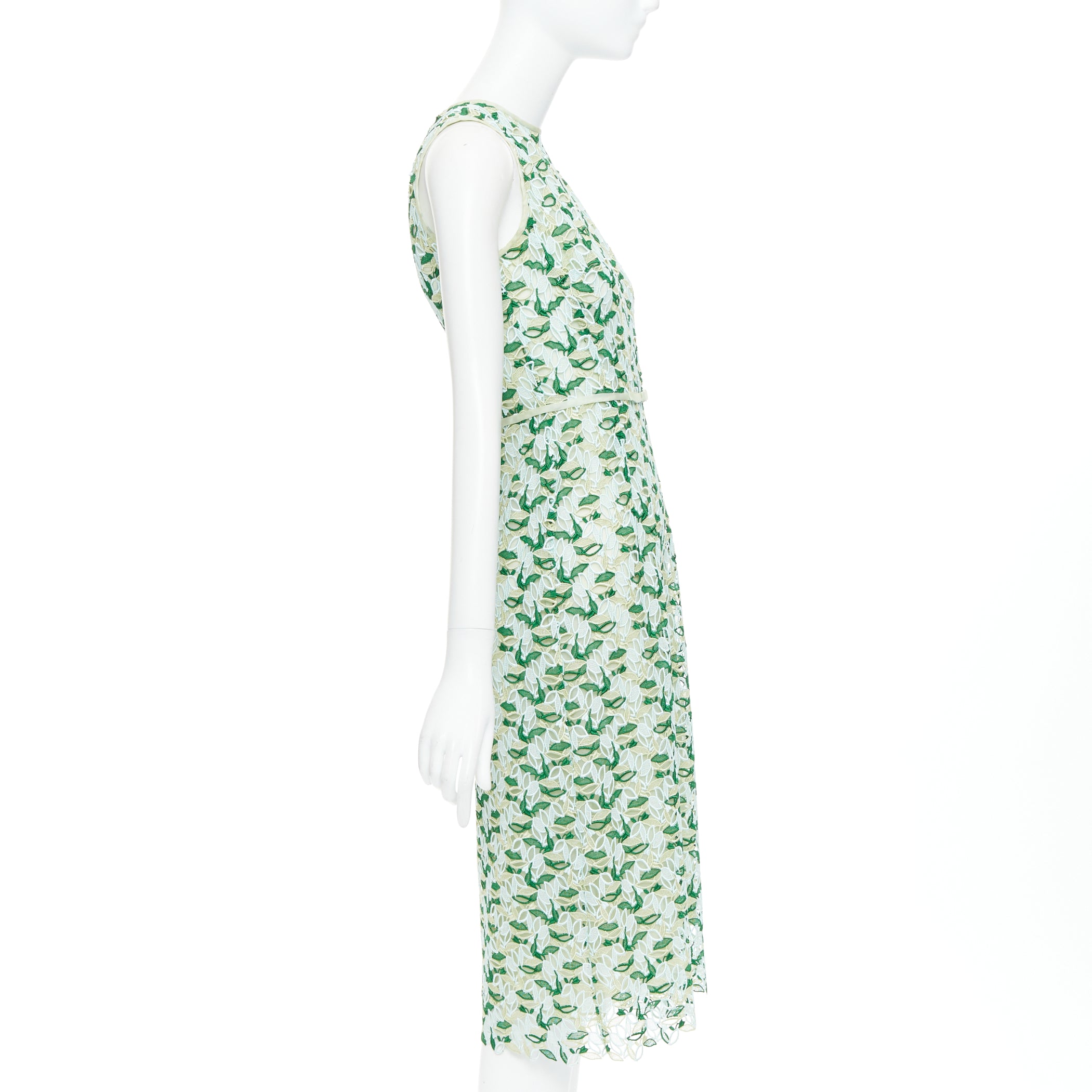 Giambattista Valli Leaf Lace Dress - 4