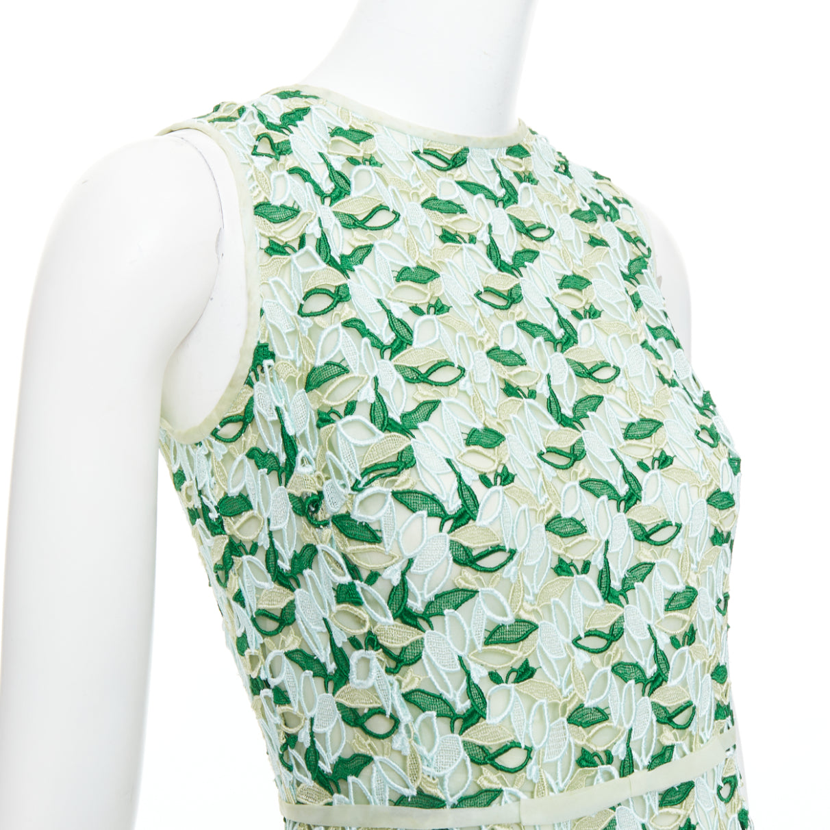 Giambattista Valli Leaf Lace Dress - Detail 2