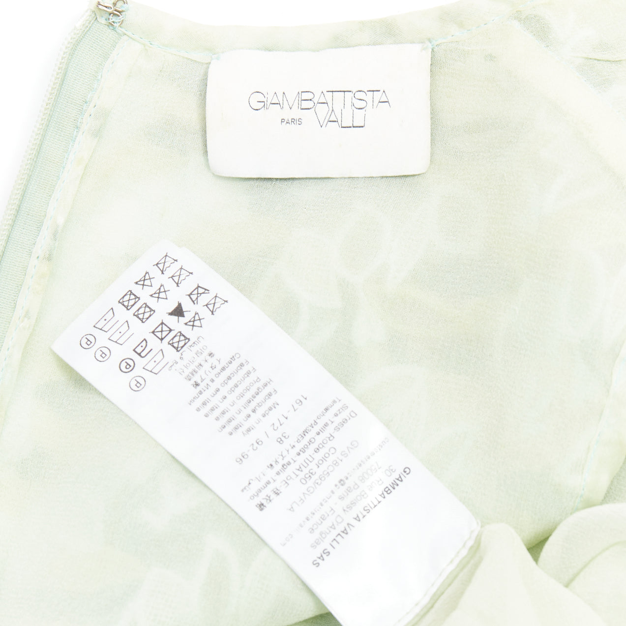 Giambattista Valli Leaf Lace Dress - Image 10