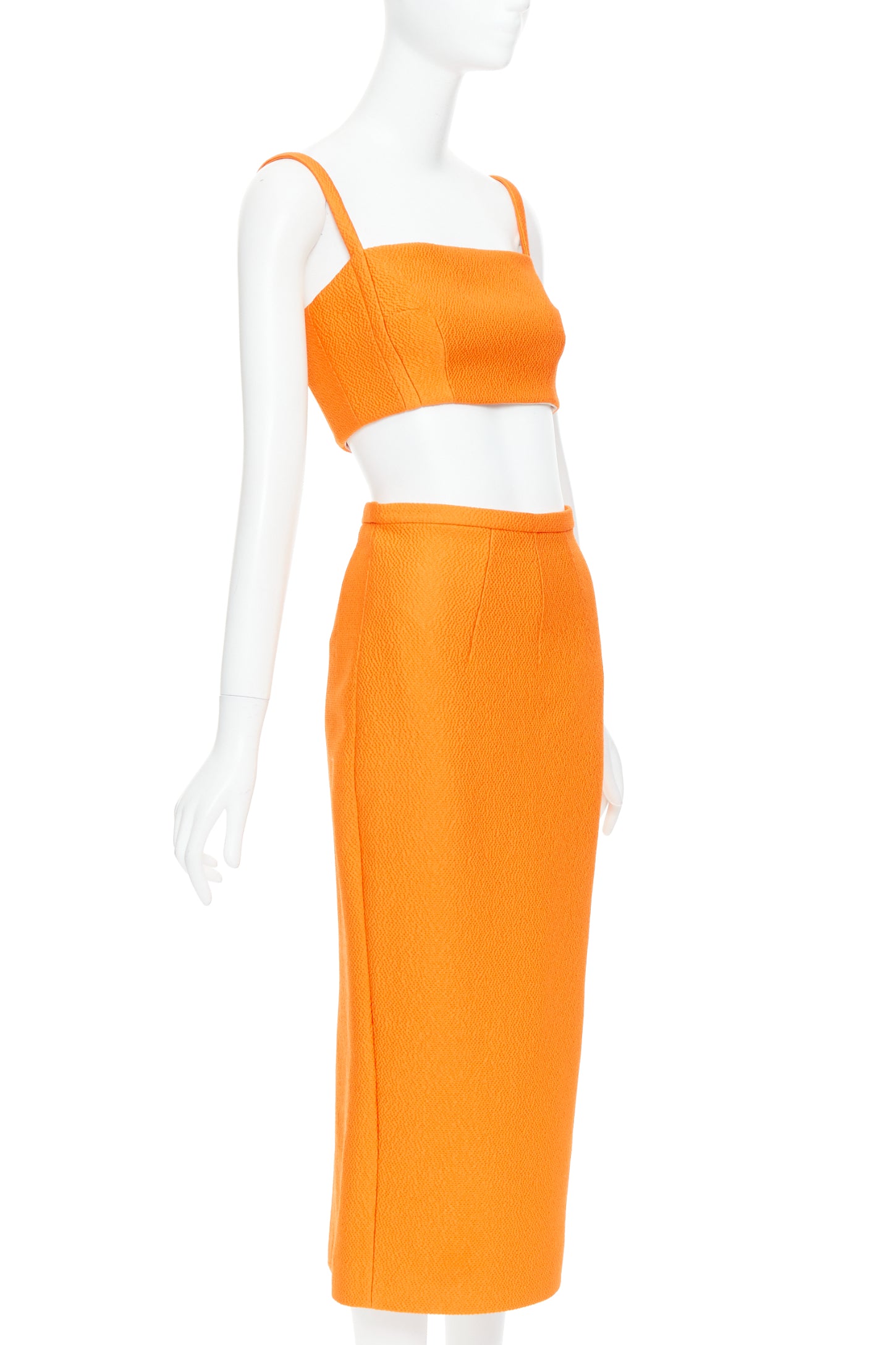 Emilia Wickstead Panelled Skirt Set - Back view