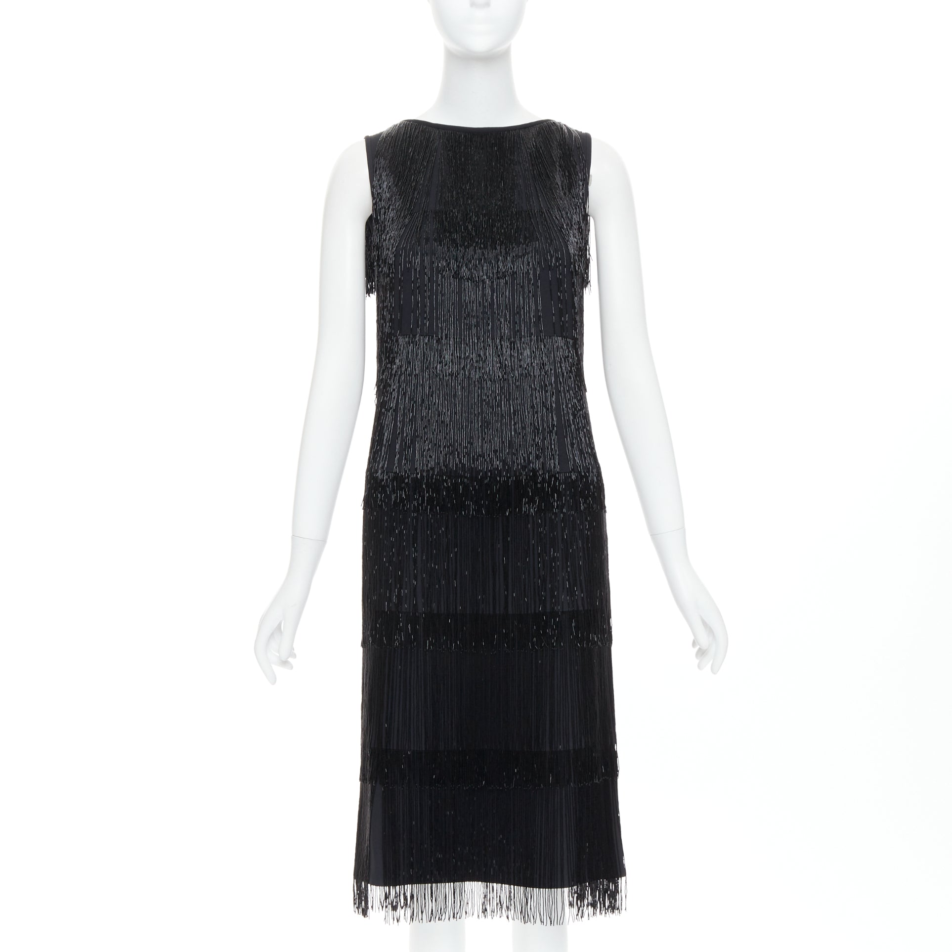 Michael Kors Fringe Flapper Dress