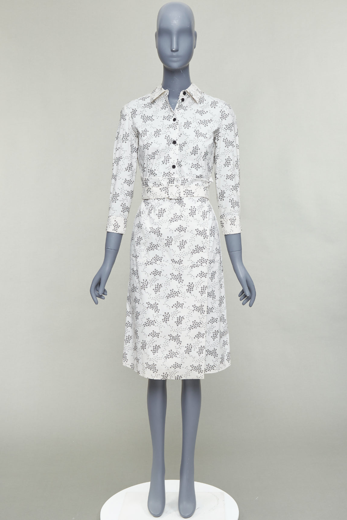 Bottega Veneta Floral Wrap Dress - Image 11