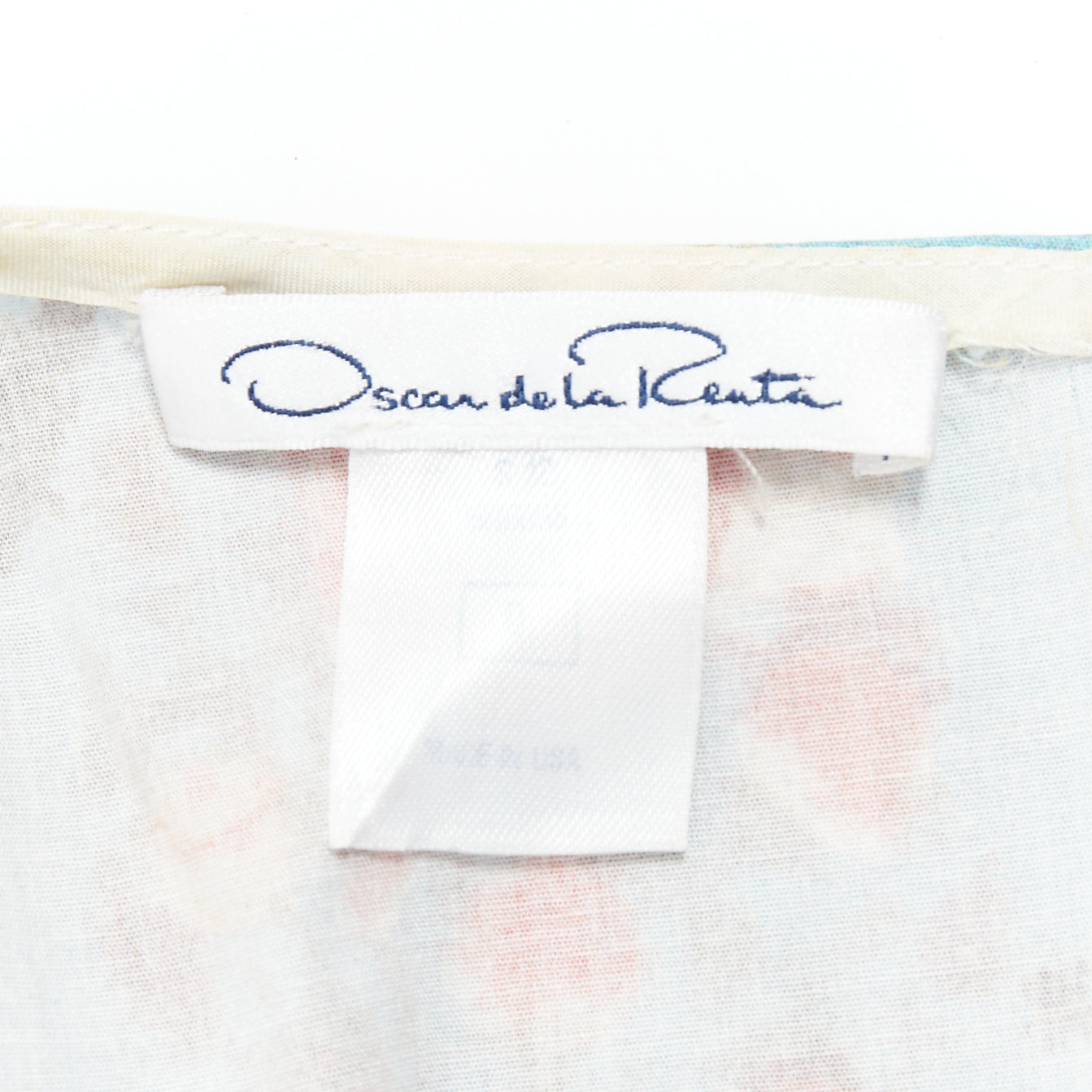 Oscar De La Renta Vintage Print Dress - Image 10