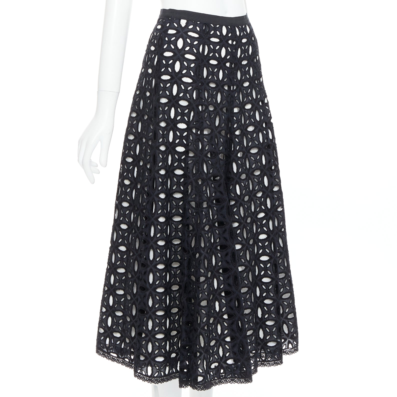 Andrew Gn Embroidery Full Skirt - Image 6