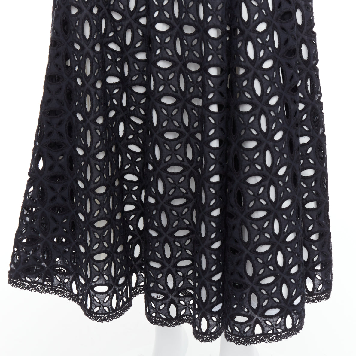 Andrew Gn Embroidery Full Skirt - Detail 2