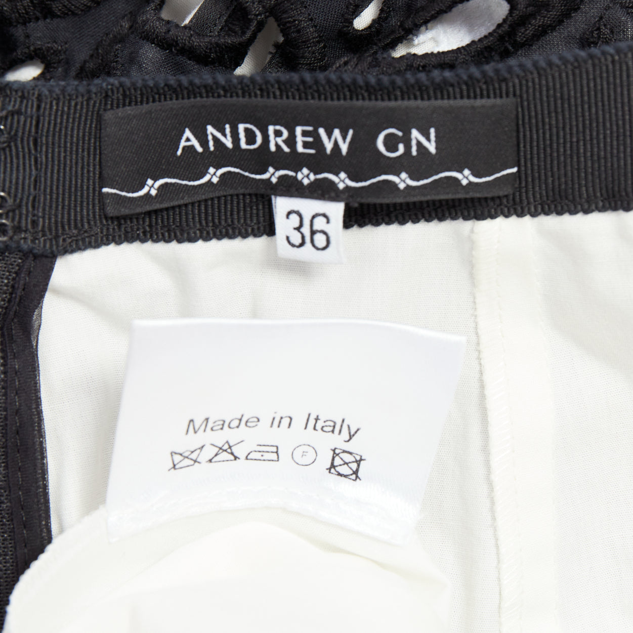 Andrew Gn Embroidery Full Skirt - Image 10