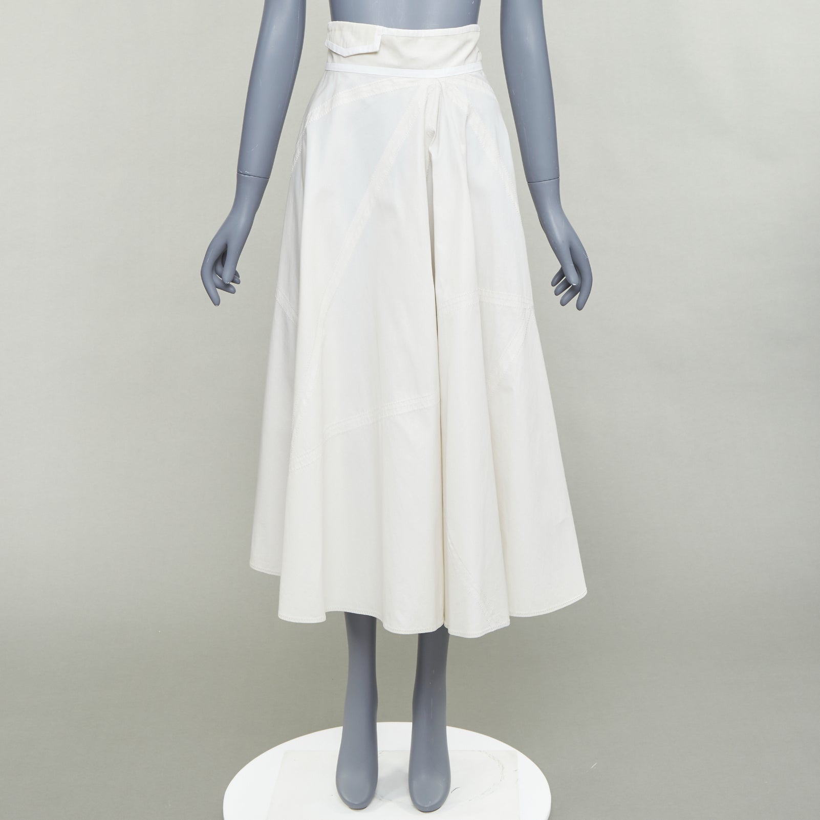 Bottega Veneta Diagonal Zip Skirt - Image 11