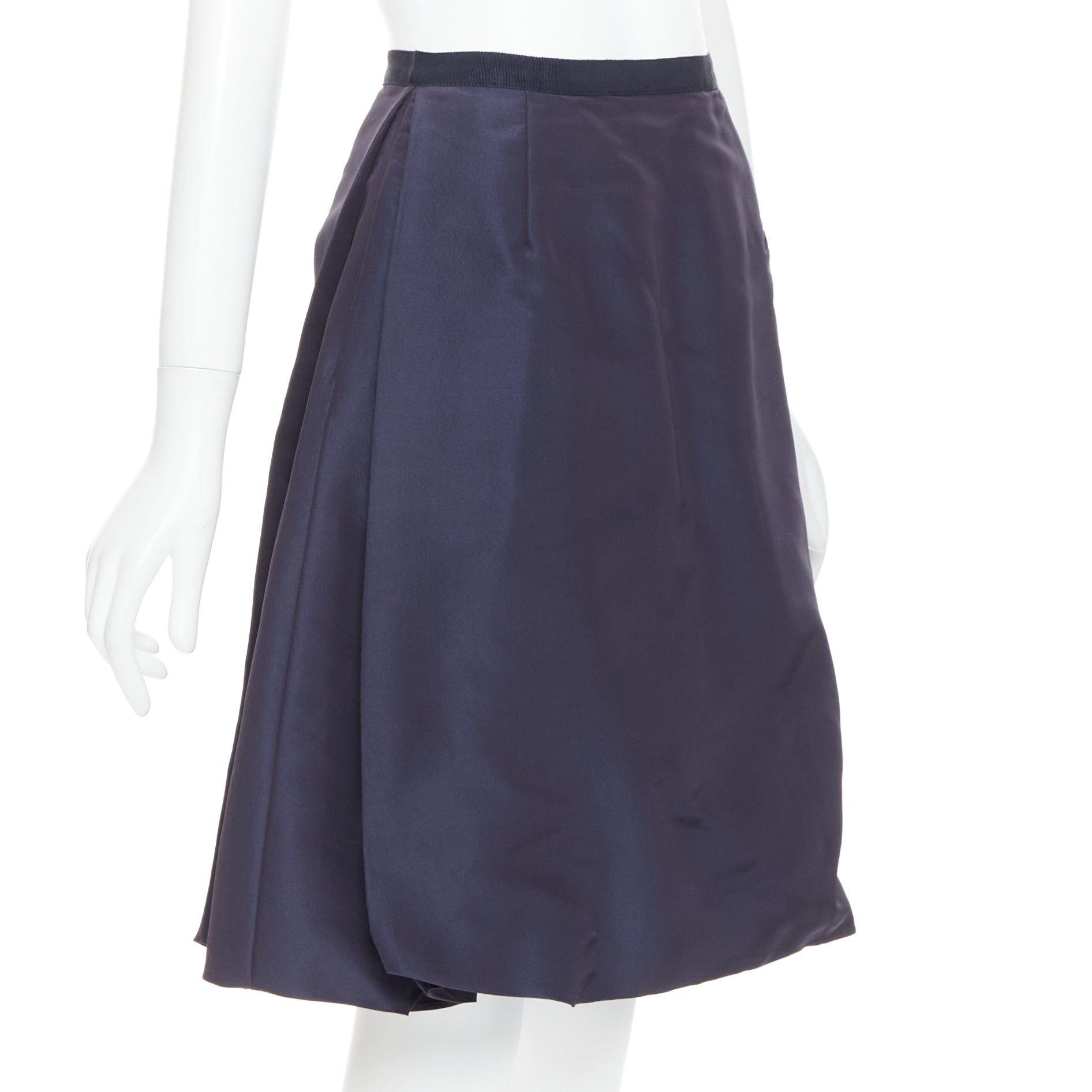 Oscar De La Renta Bubble Pleat Skirt