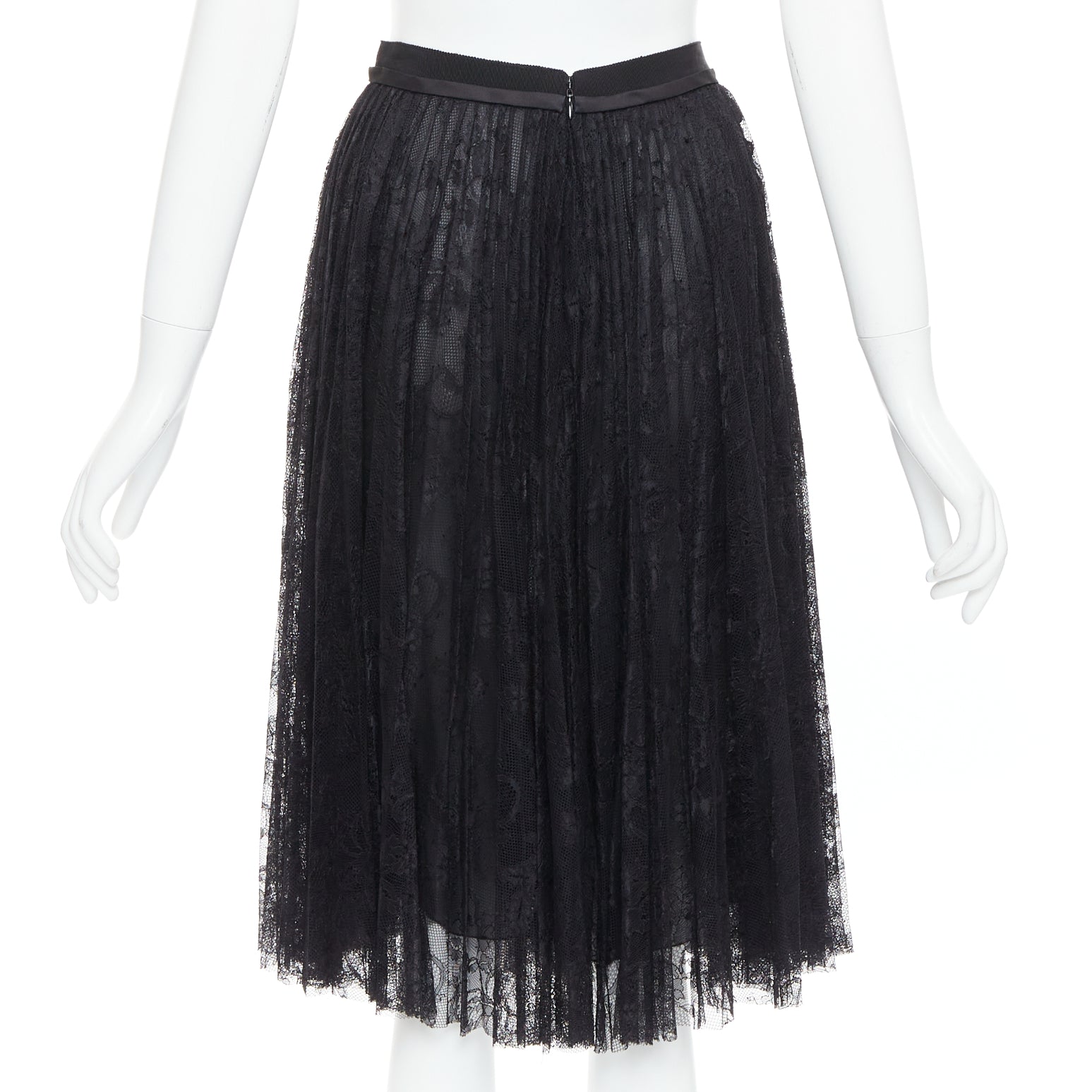 Giambattista Valli Lace Bow Skirt - Side view