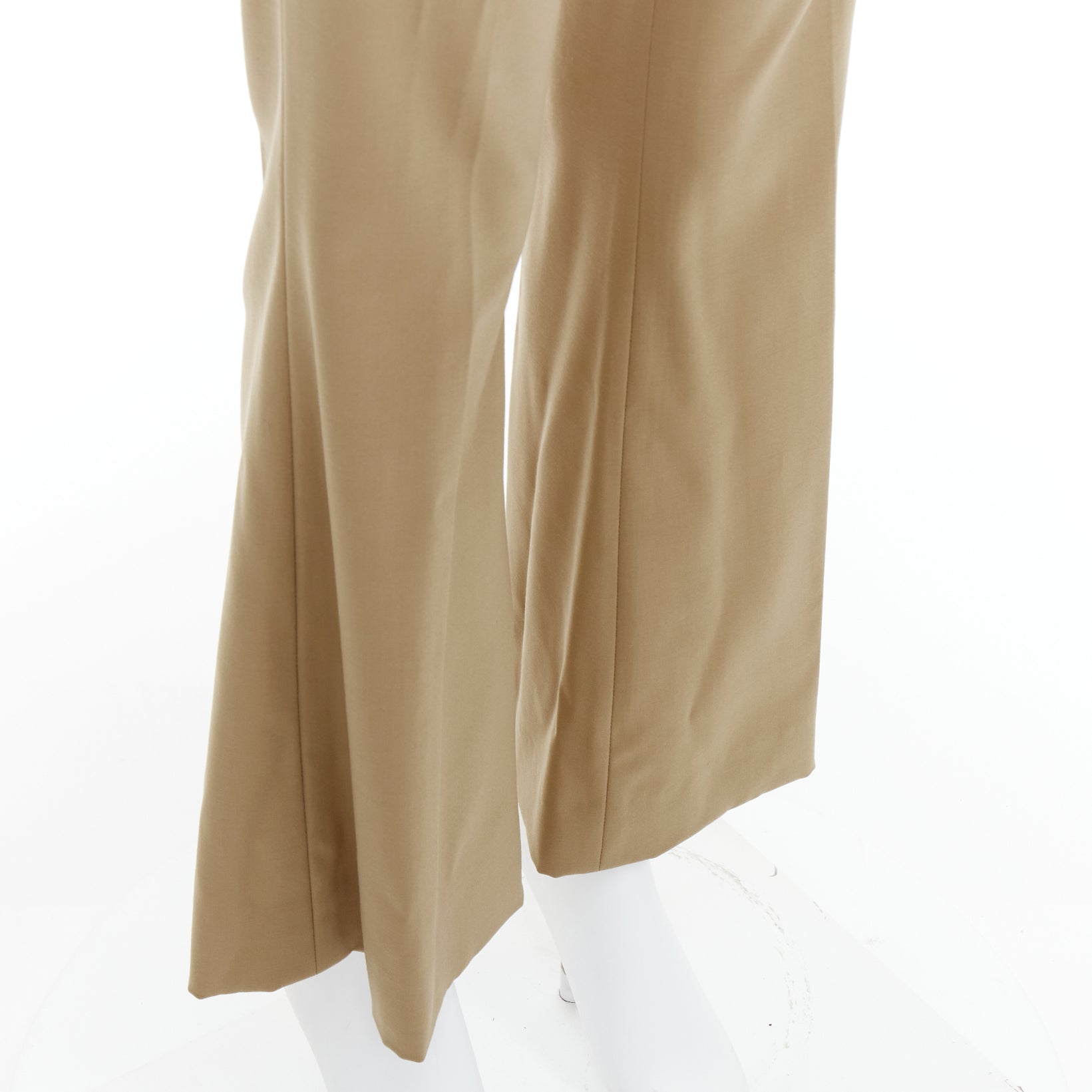 Michael Kors Wool Flared Pants - Back view
