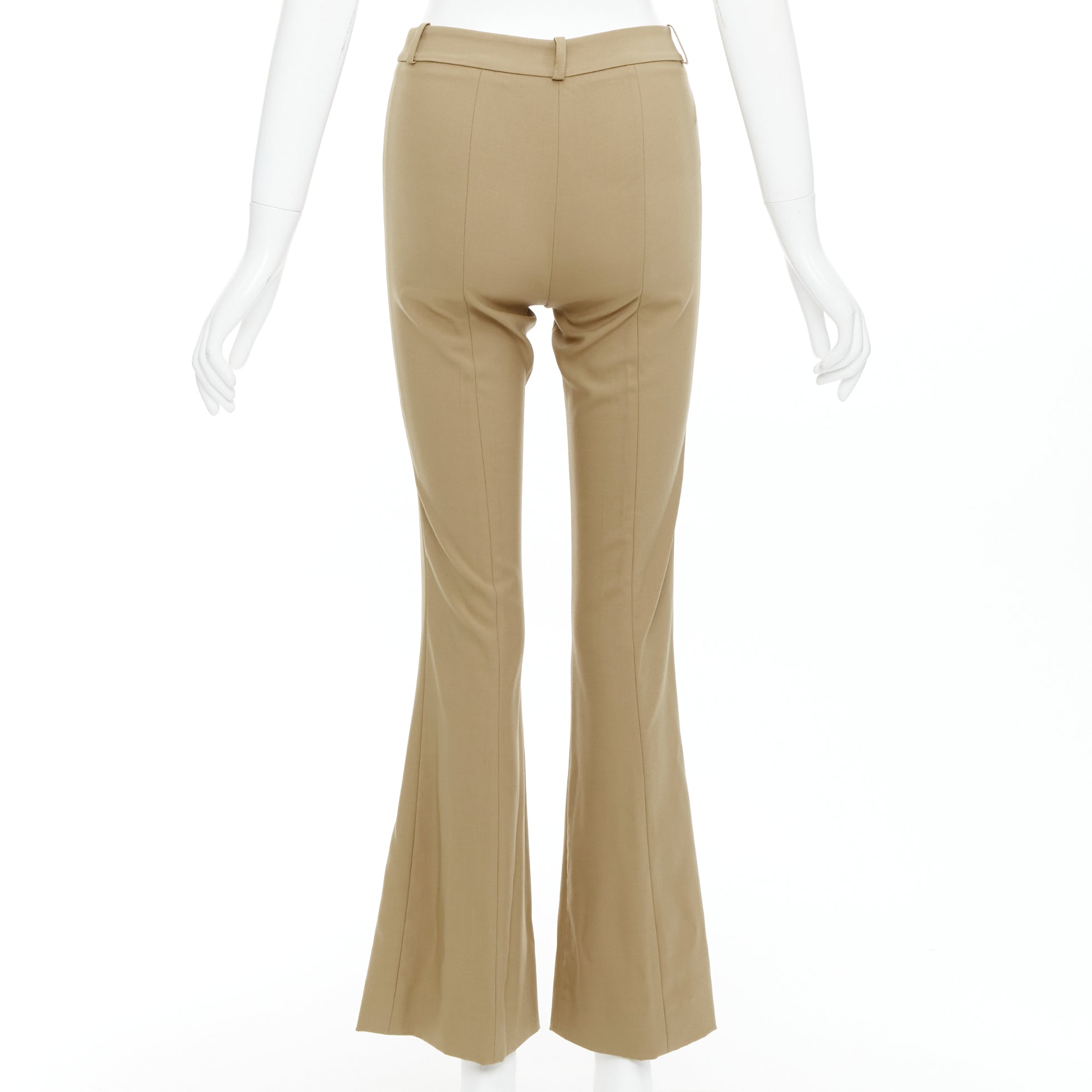Michael Kors Wool Flared Pants - Side view