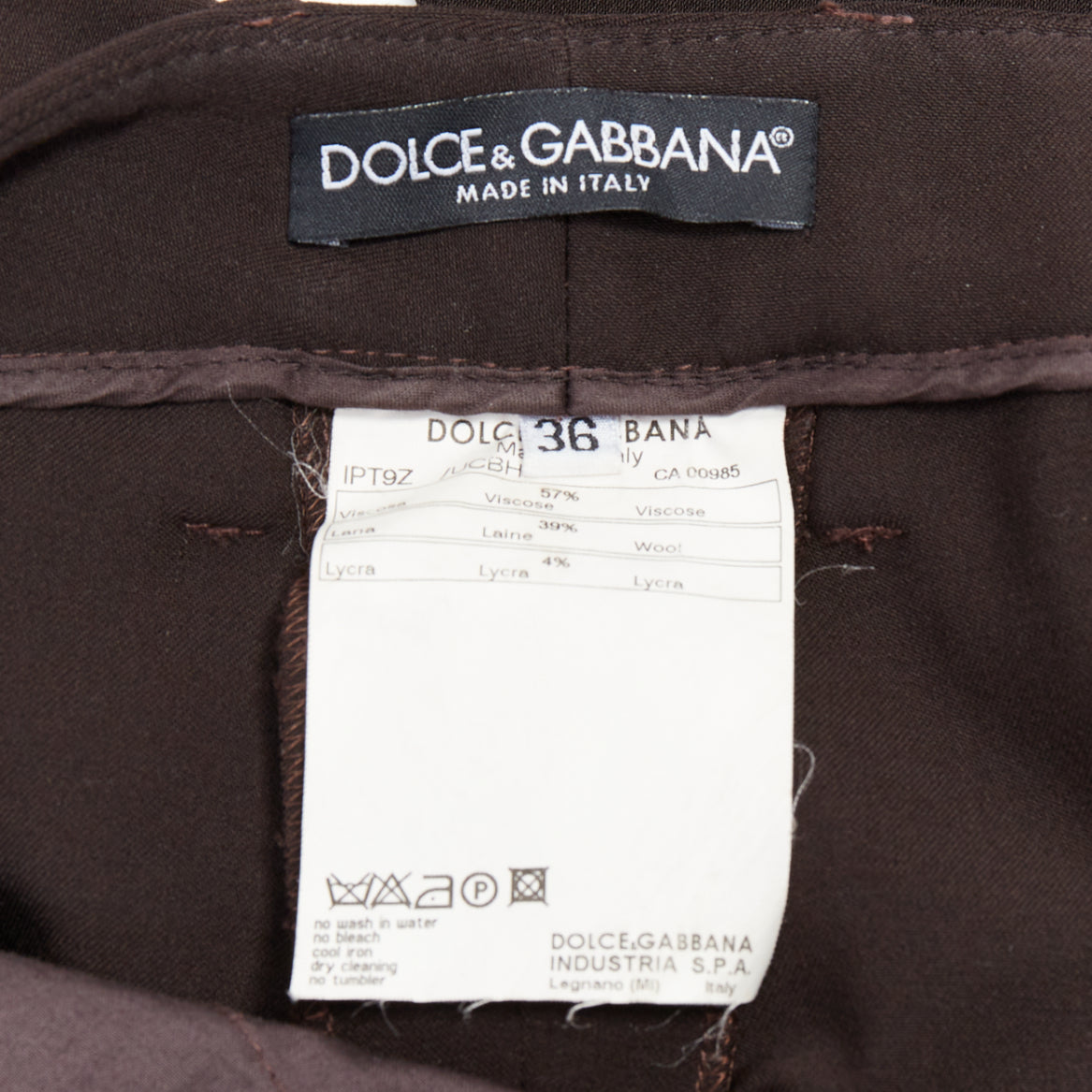 Dolce & Gabbana Cropped Vintage Pants - Image 10